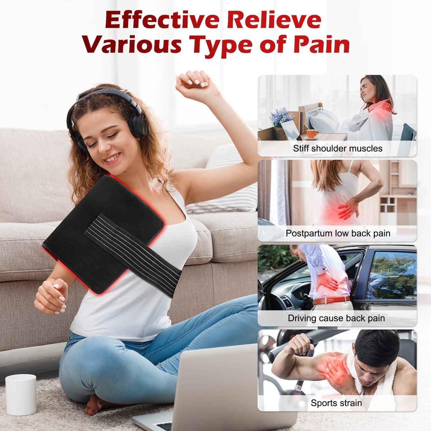 Almohadilla de Terapia de Luz Roja 24x12" 32W Infrarroja - Shenzhen