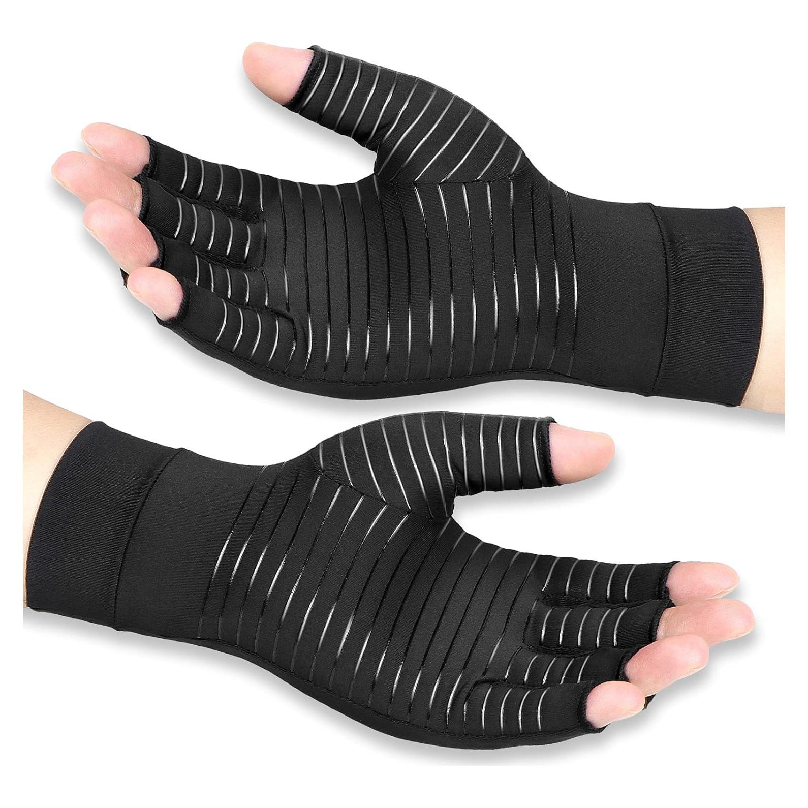 Guantes de compresión de cobre Vlela para artritis - Pequeño