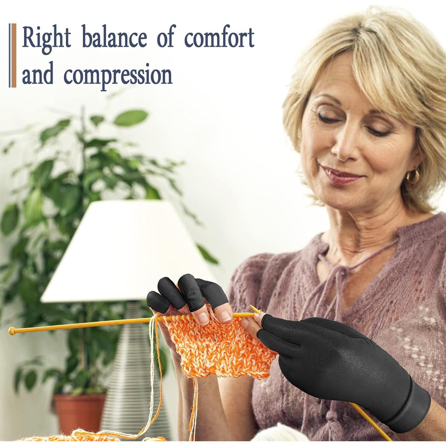 Guantes de compresión de cobre Vlela para artritis - Pequeño