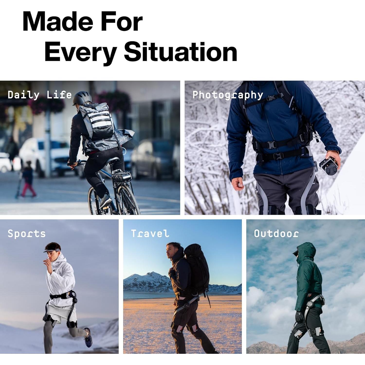 Exoesqueleto Portátil Hypershell Pro X 2 kg 400W IA