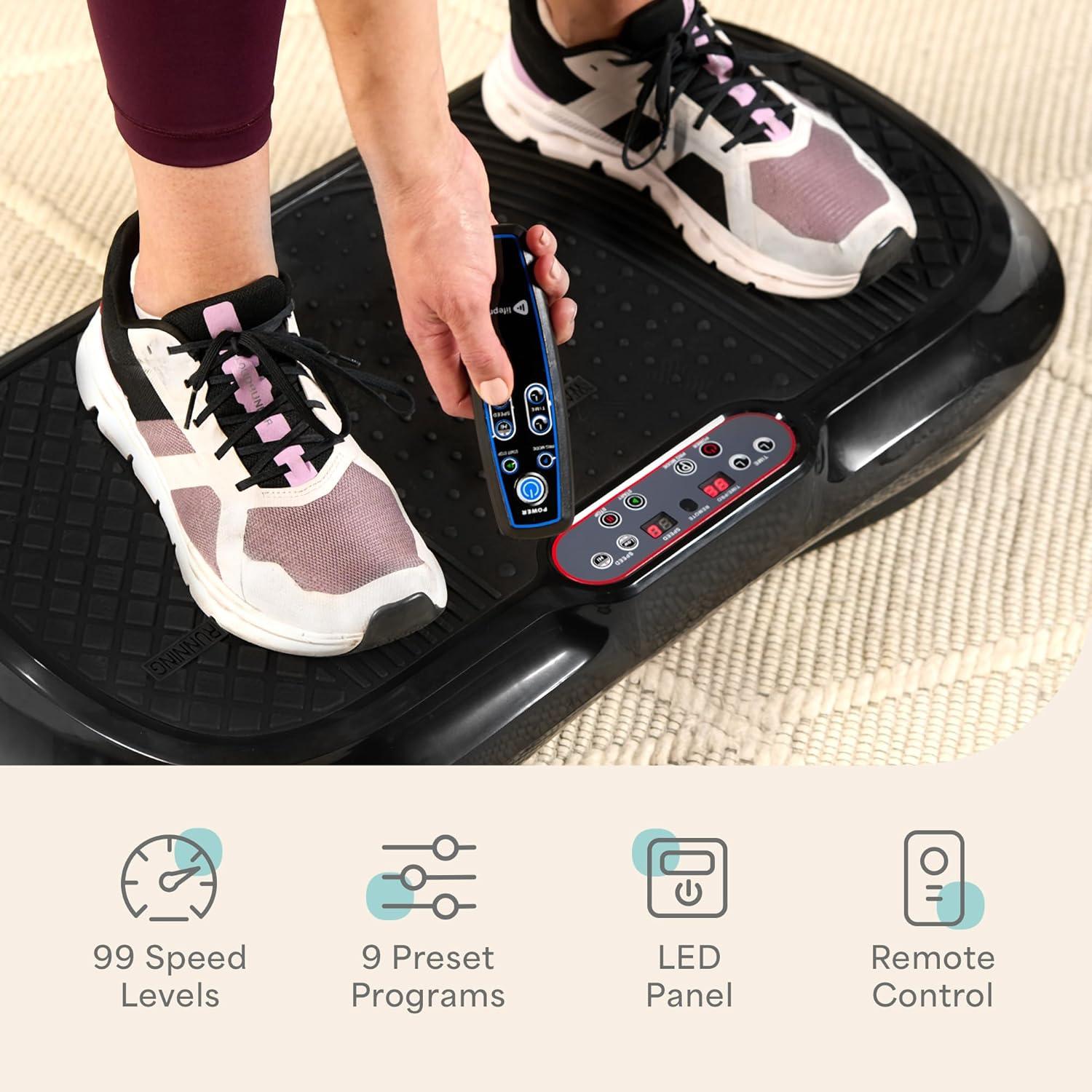 Plataforma de Vibración LifePro Waver - Ejercicio y Fitness