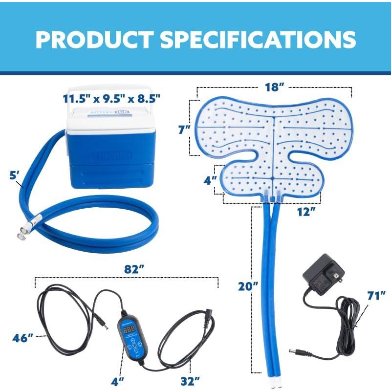 Máquina de Hielo Terapia Fría Polar Active Ice 3.0 9L