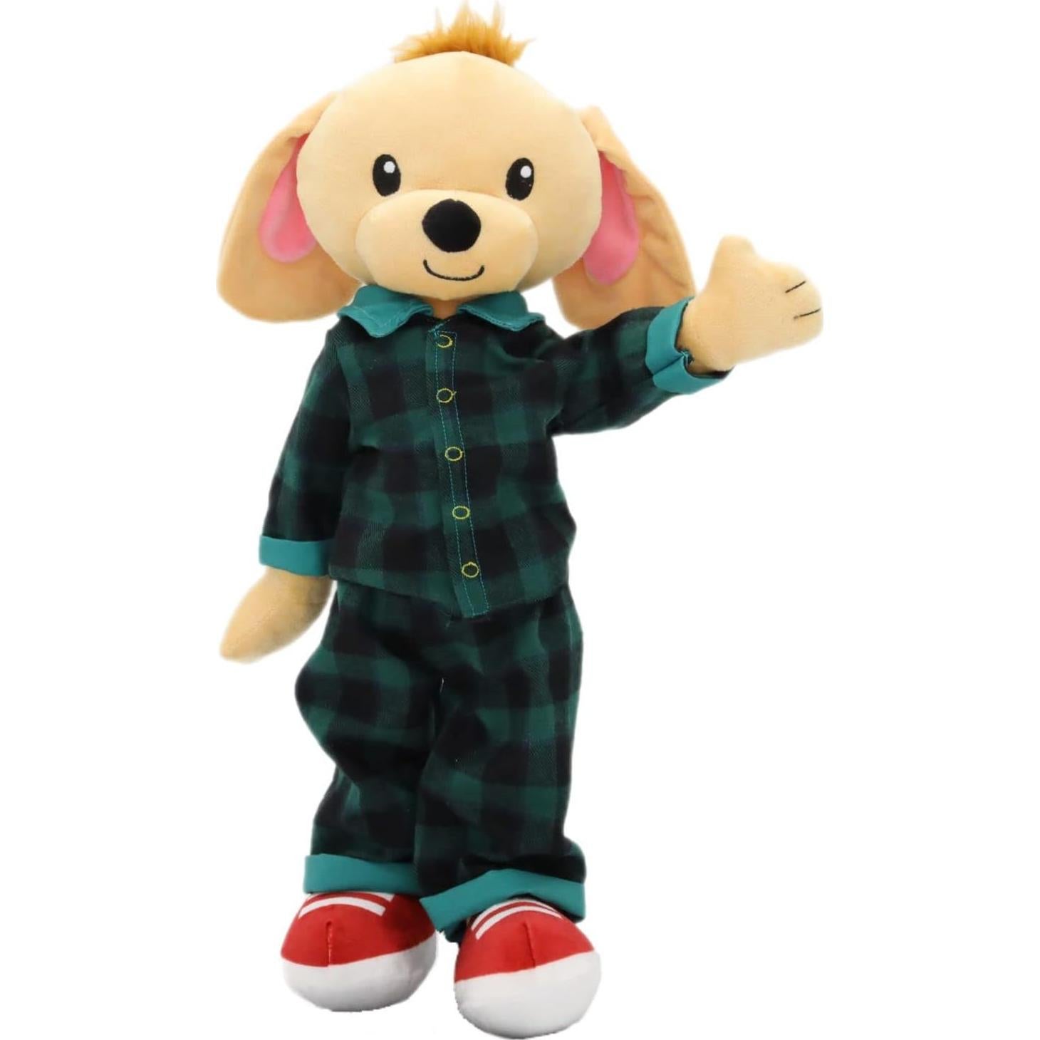 Muñeca de Peluche Dougie Plushible 45.7 cm con Ropa