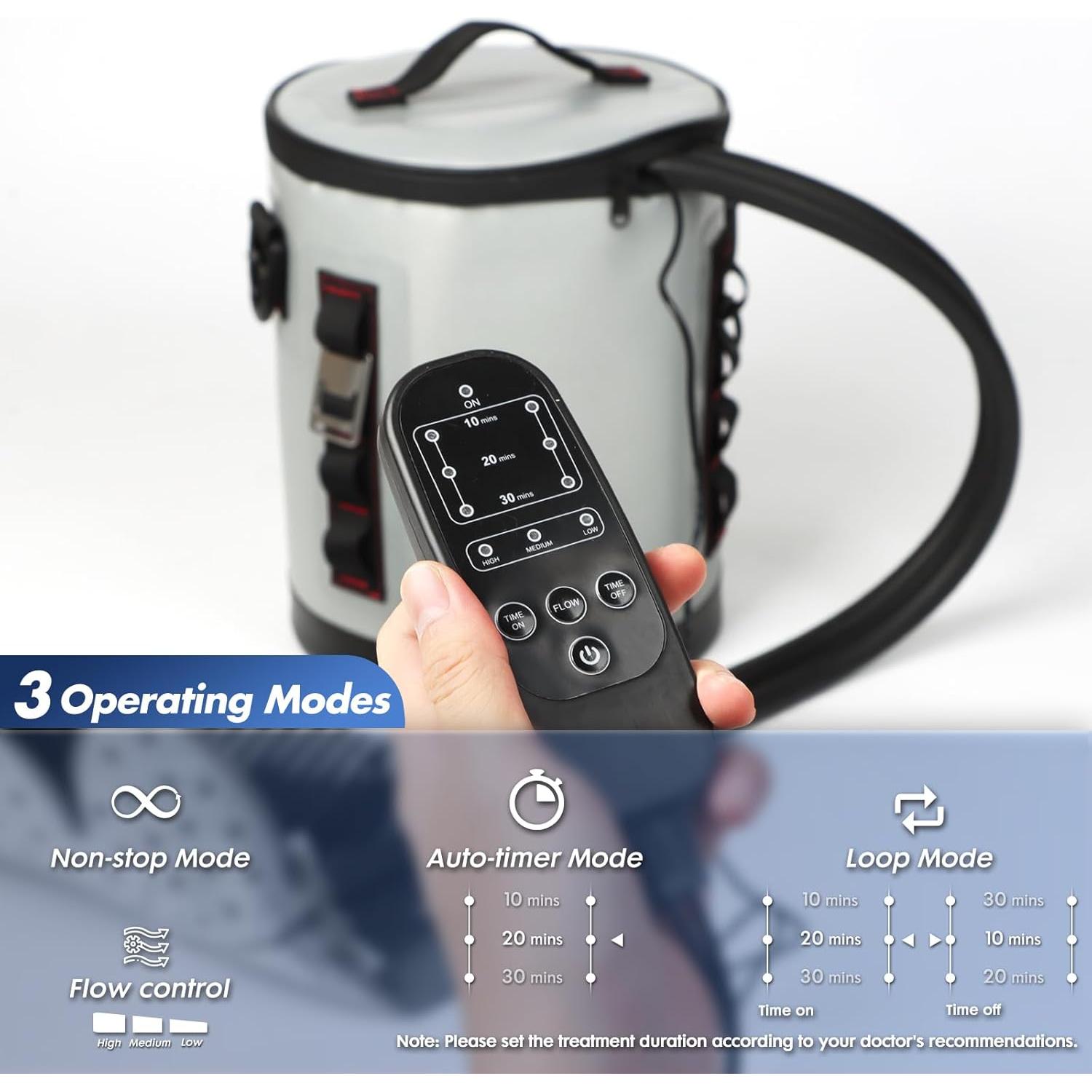 Máquina de Terapia Fría ALIESTFDNO con Temporizador Digital