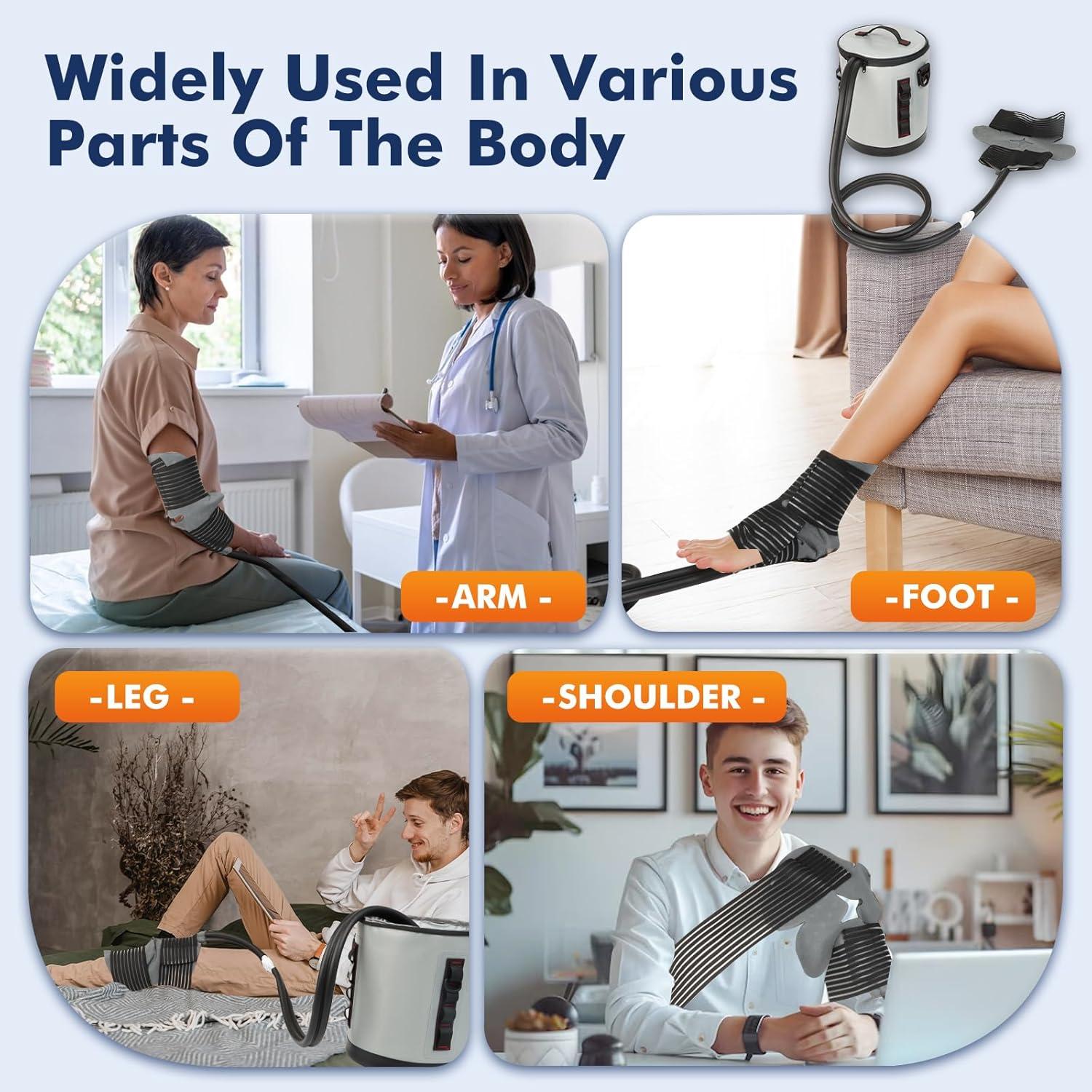 Máquina de Terapia Fría ALIESTFDNO con Temporizador Digital