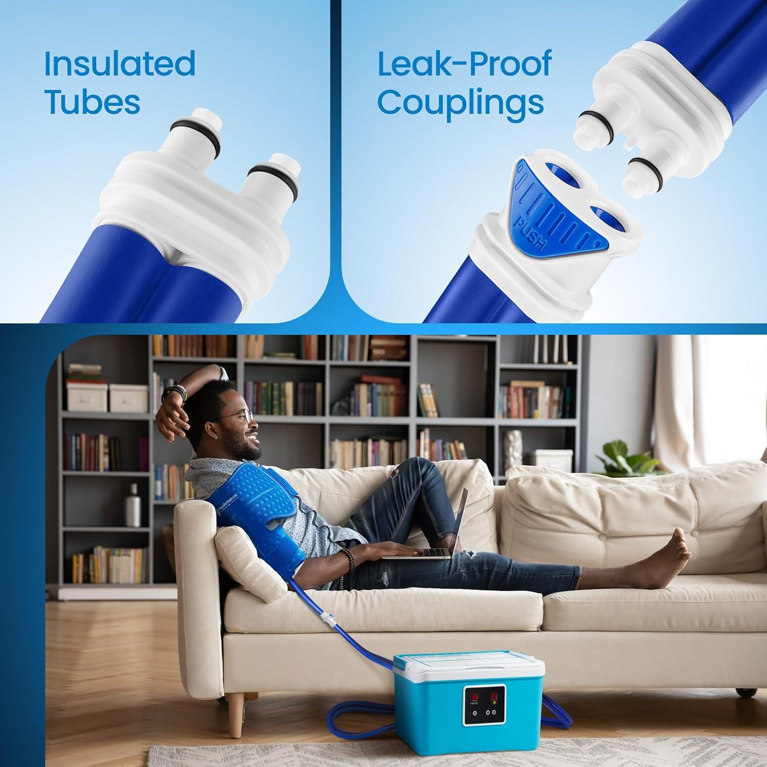 Sistema de Terapia Fría PhysioNatural para Hombro - Alivio Postquirúrgico