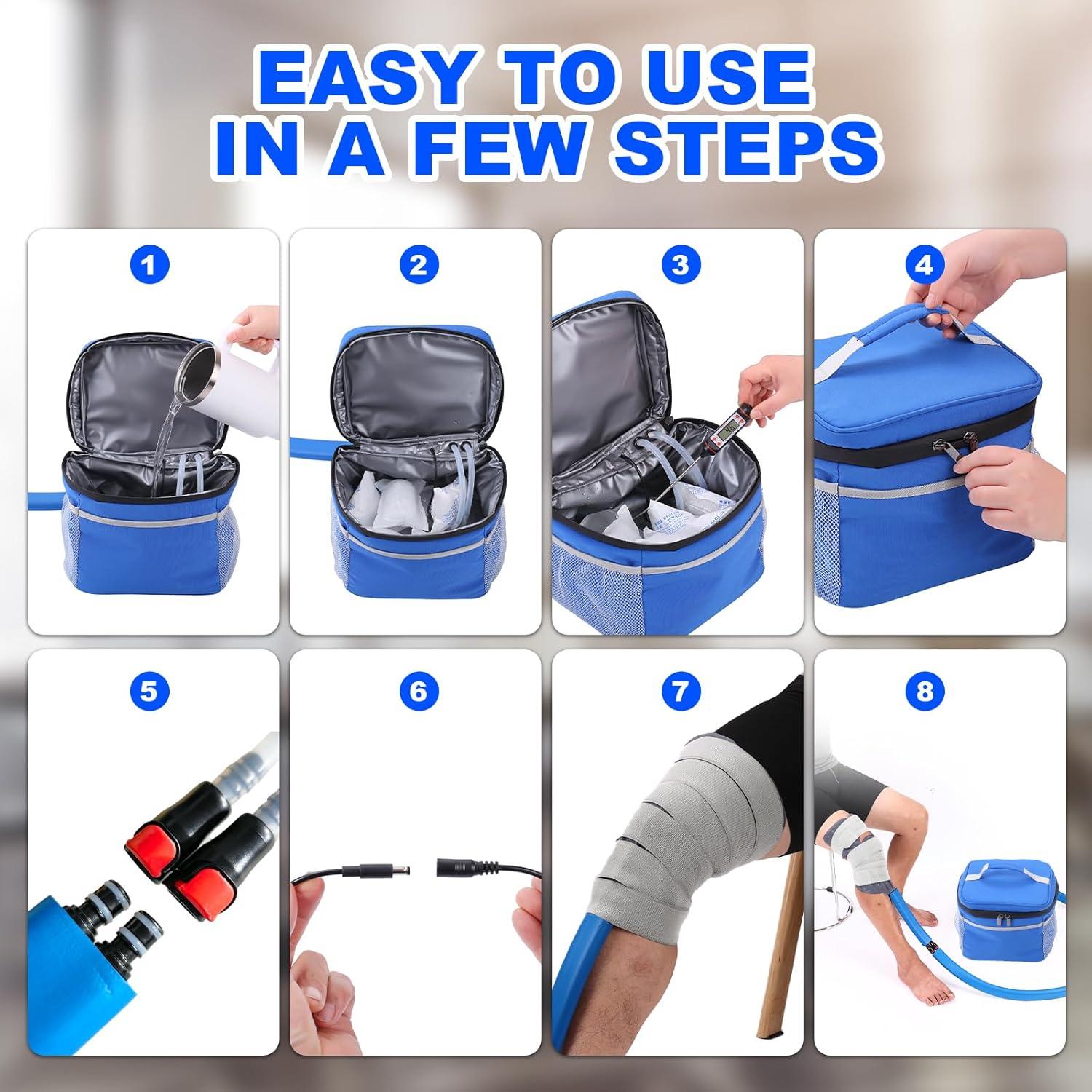 Sistema de Terapia Fría Veanvoky con Almohadilla Universal 9L