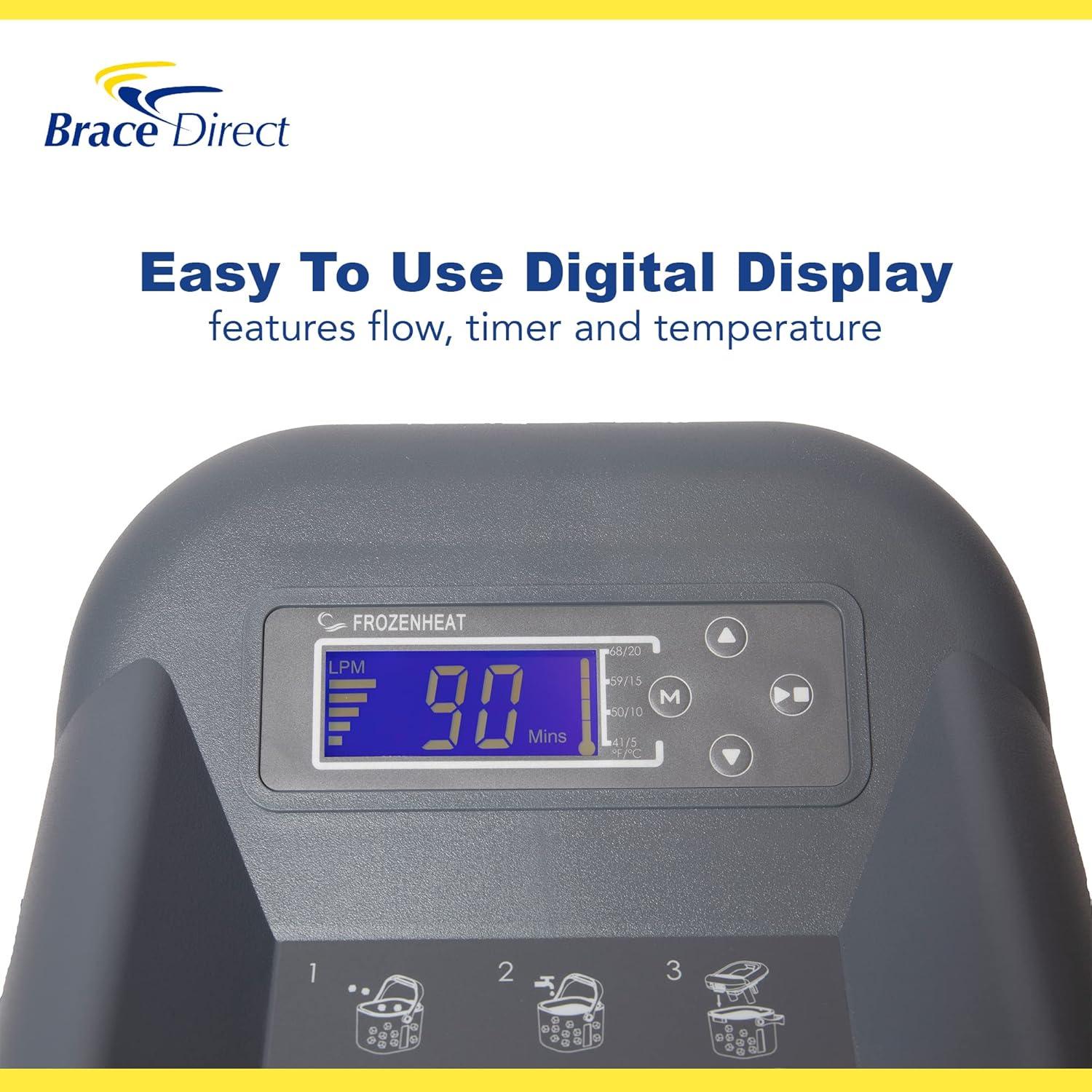 Máquina Digital de Terapia Fría y Caliente Brace Direct - Alivio Dolor Articulaciones