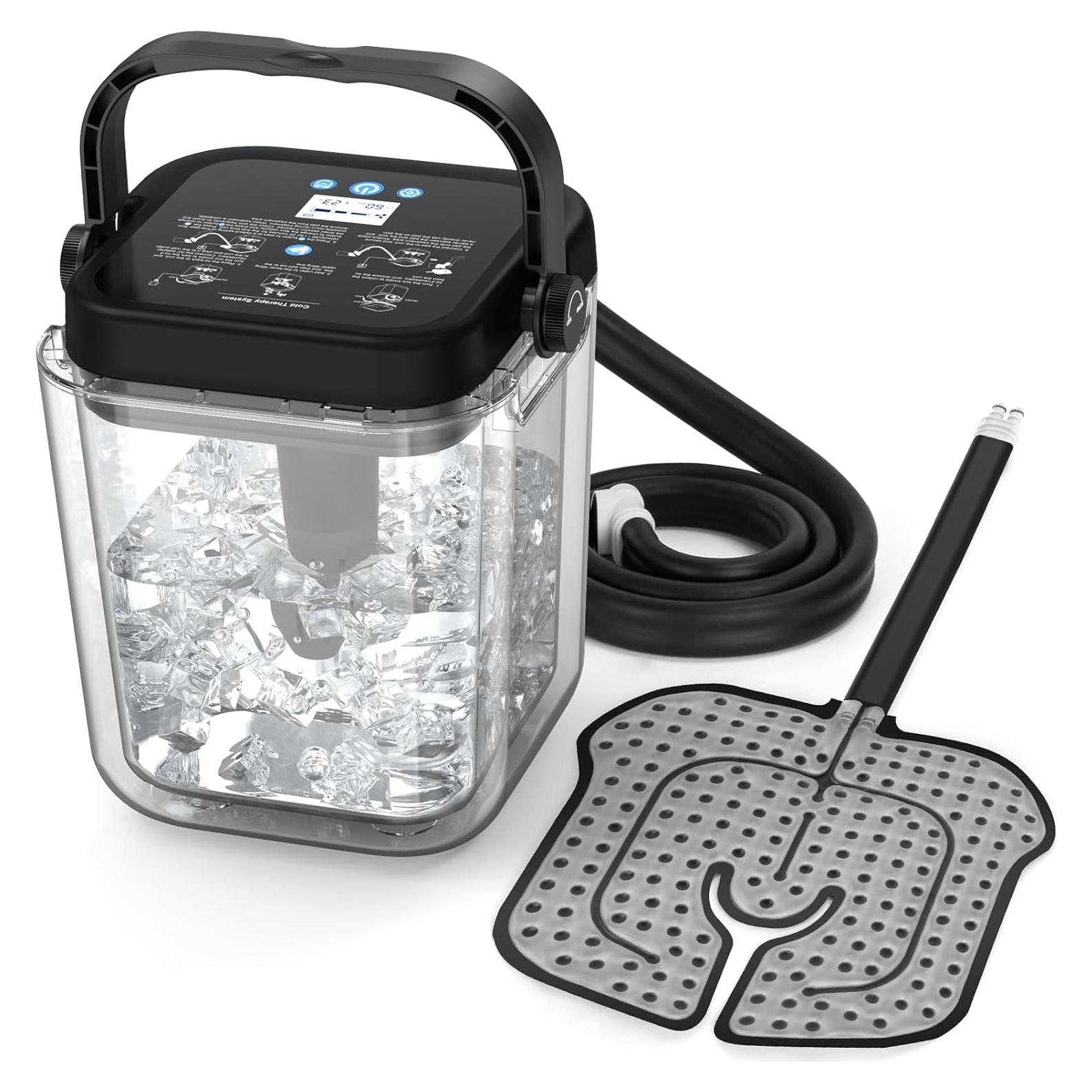 Máquina de Terapia de Hielo Recargable Egfvcbo 6.2L para Rodilla