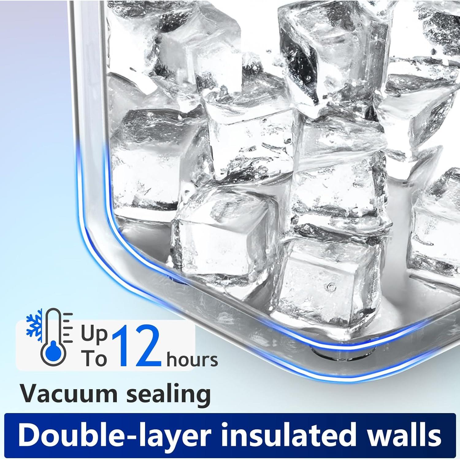 Máquina de Terapia de Hielo Recargable Egfvcbo 6.2L para Rodilla