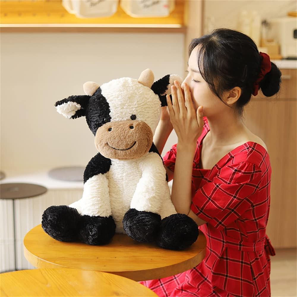 Juguete de Peluche Toro Pangcangshu 20cm Negro y Blanco