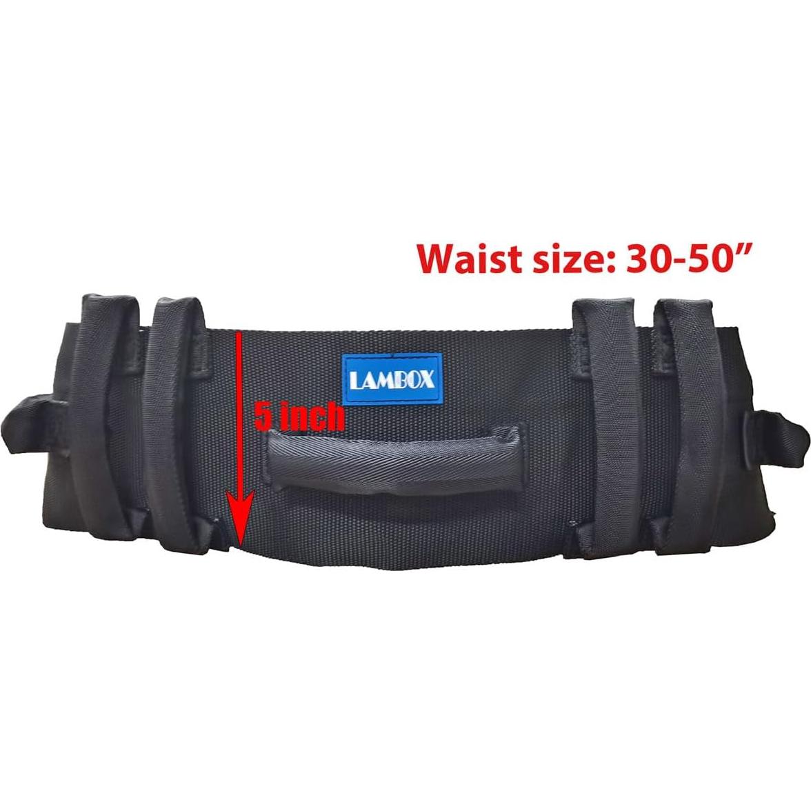 Cinturón de Transferencia Bestpack 60" con 7 Manijas de Nylon