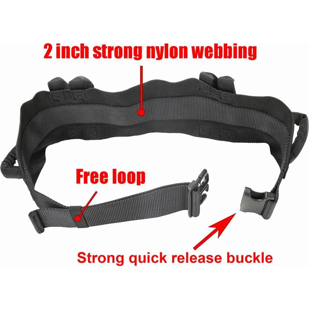 Cinturón de Transferencia Bestpack 60" con 7 Manijas de Nylon