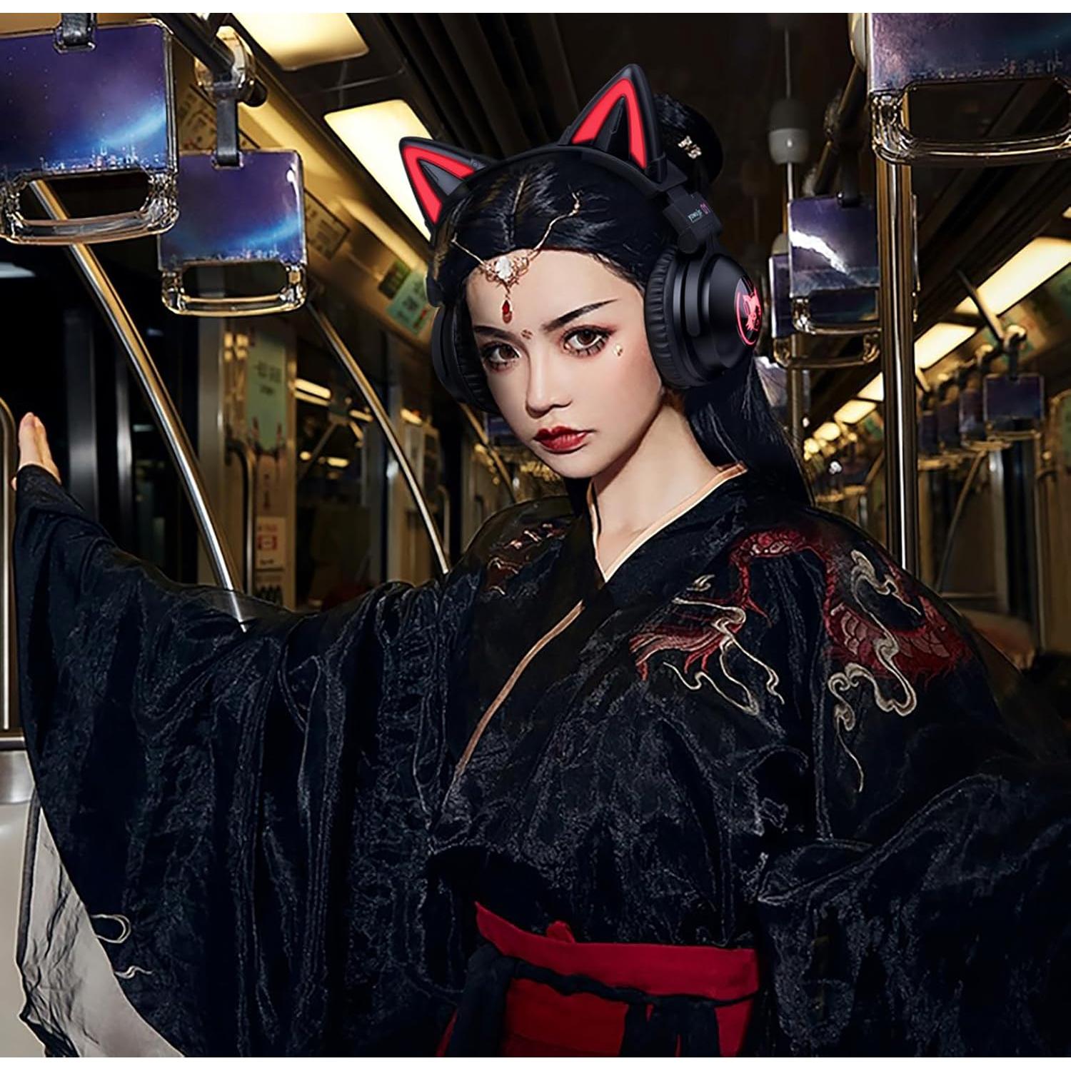 Auriculares Inalámbricos Gato Hongtusanbao AR102A4BKA Bluetooth 5.0