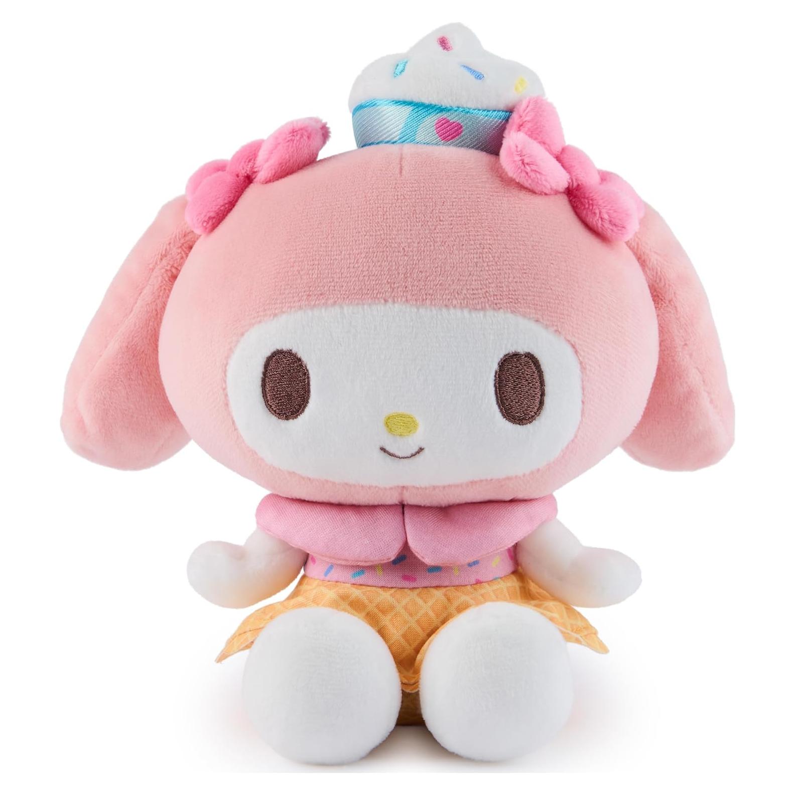 Peluche Helado My Melody GUND 15 cm Rosa/Blanco