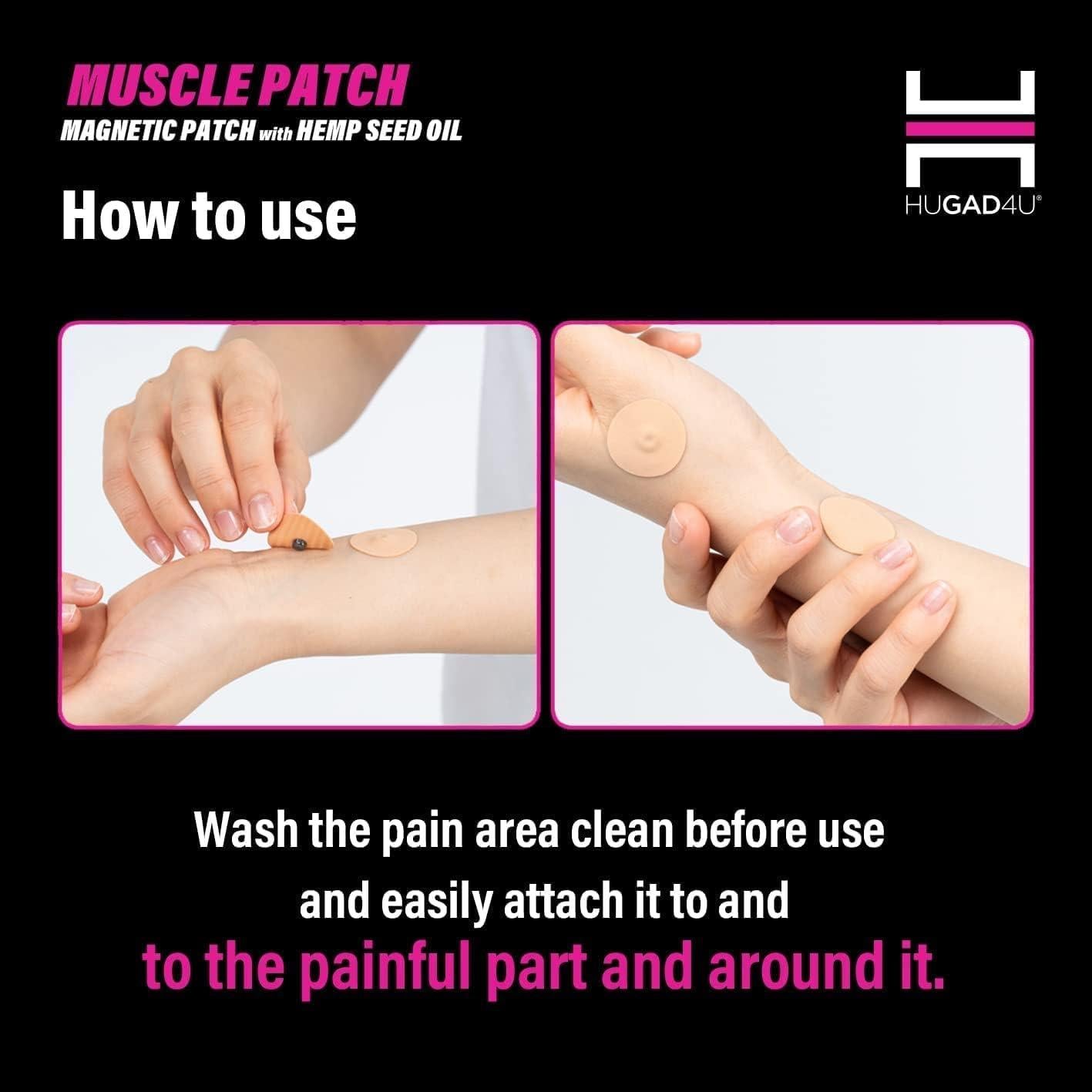 Parche Magnético Muscular Healthanapa 45 Parches 1300 Gauss