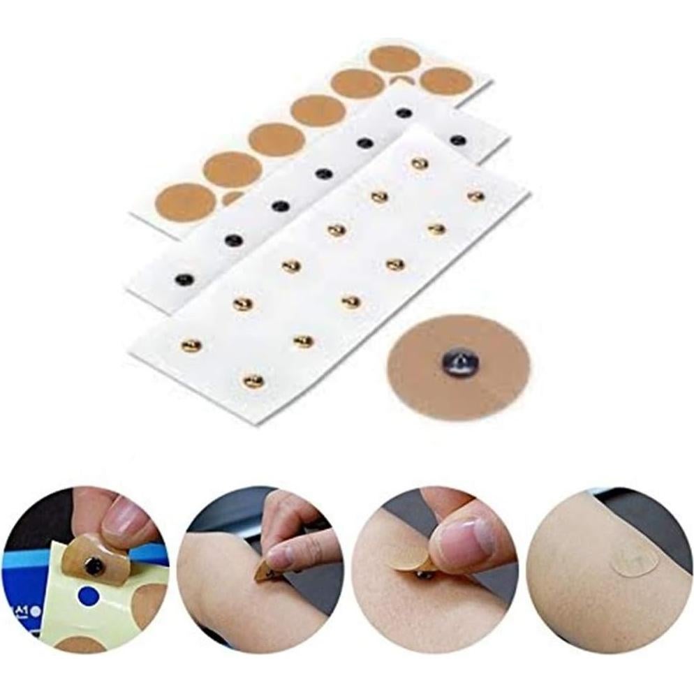 Kit de Terapia Magnética Aigemi - 80 Imanes para Alivio del Dolor