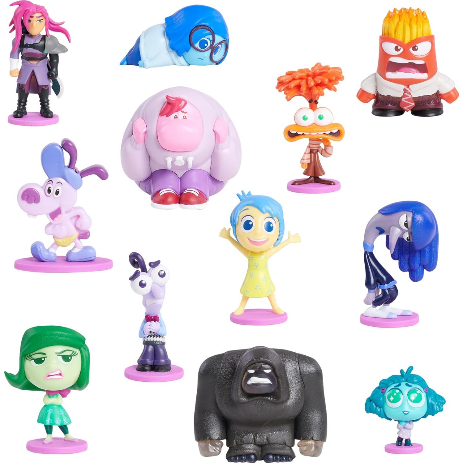 Figuras Coleccionables Inside Out 2 Just Play 2,54 a 6,35 cm