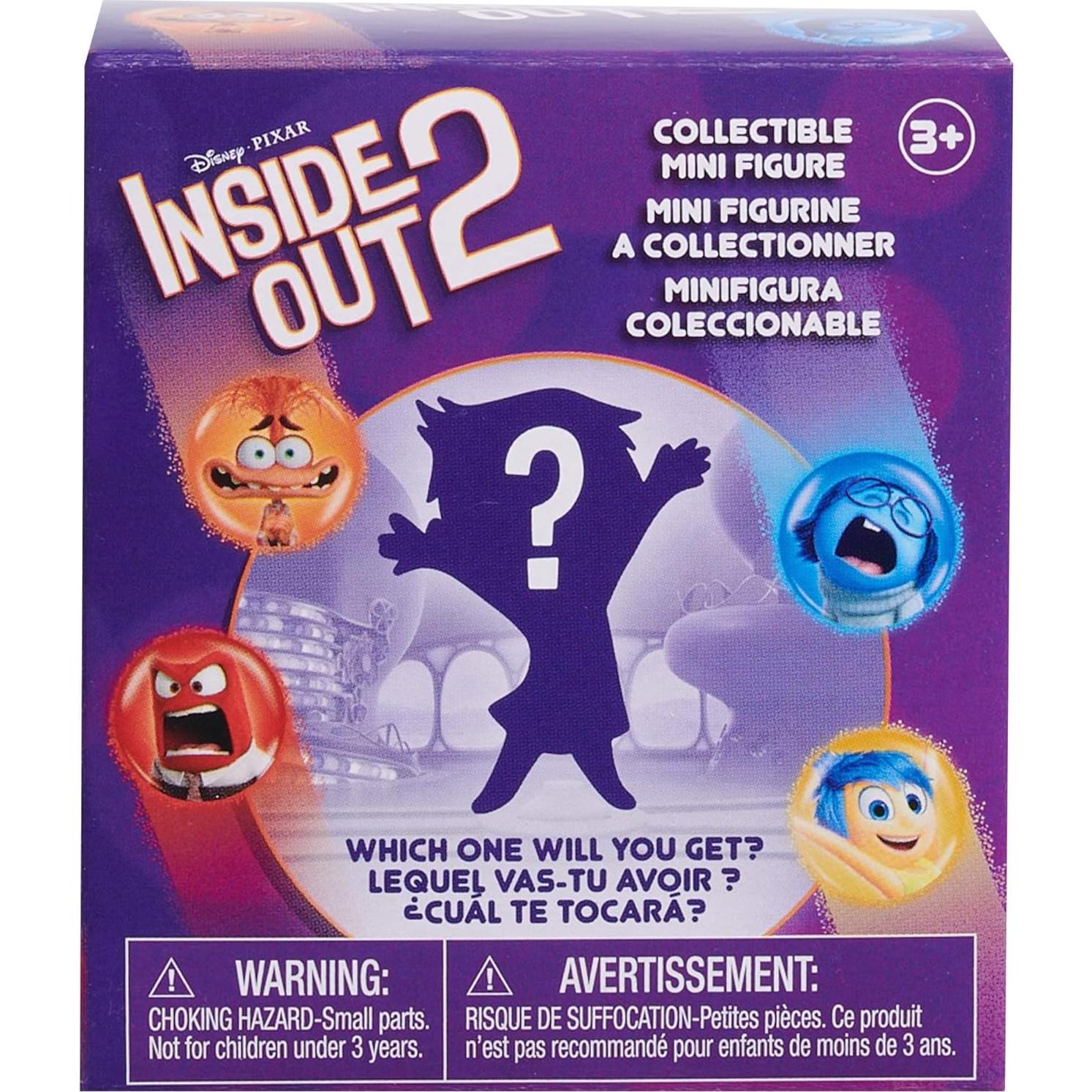 Figuras Coleccionables Inside Out 2 Just Play 2,54 a 6,35 cm