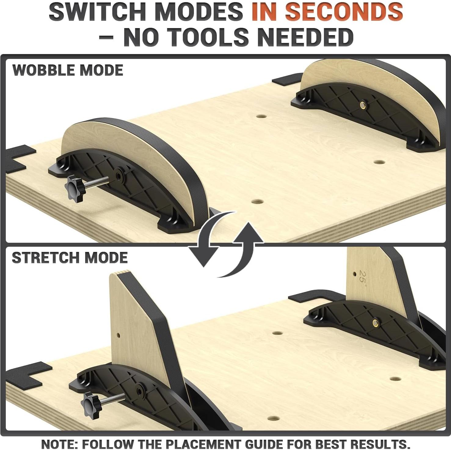 Tabla de Equilibrio Sportneer 2-en-1 Antideslizante 44.3cm