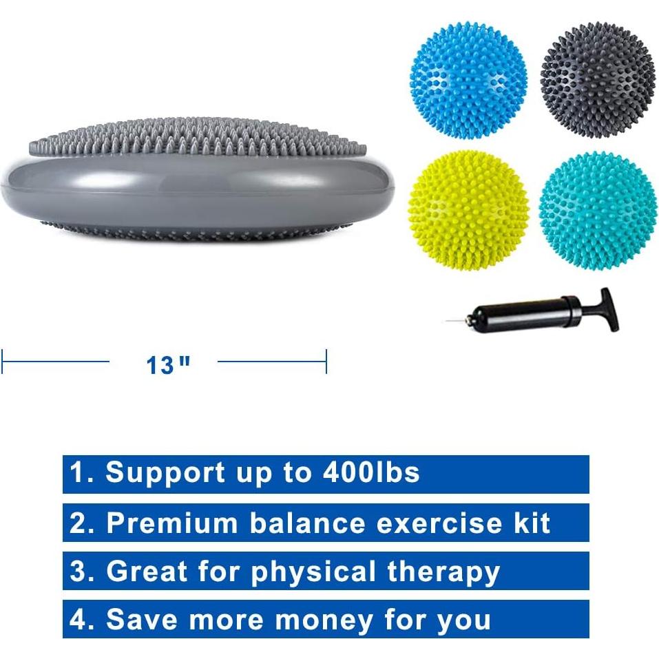 Kit de Balance Pods StrongTek - 5 Piezas, PVC, 15.88 cm