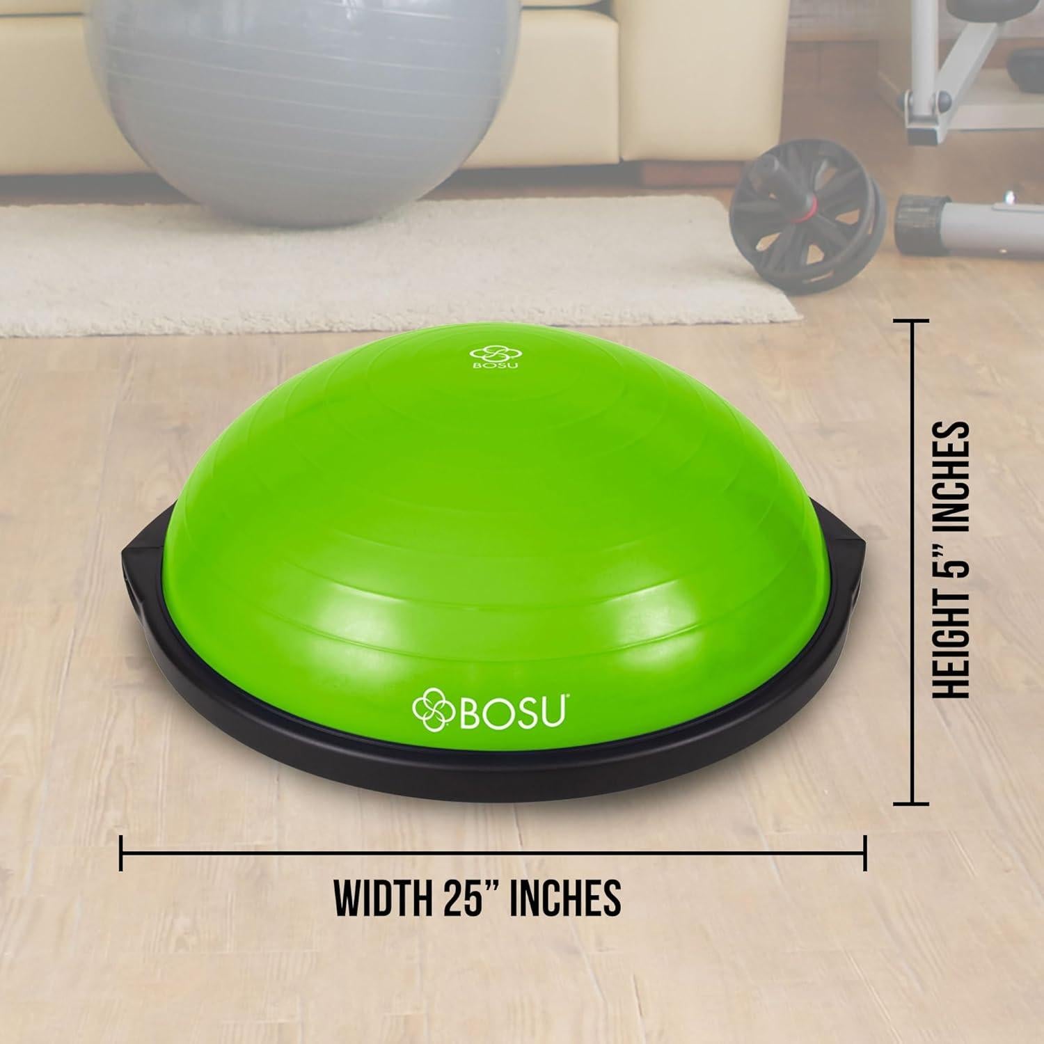 Bola de Equilibrio BOSU Pro 65 cm para Entrenamiento en Casa