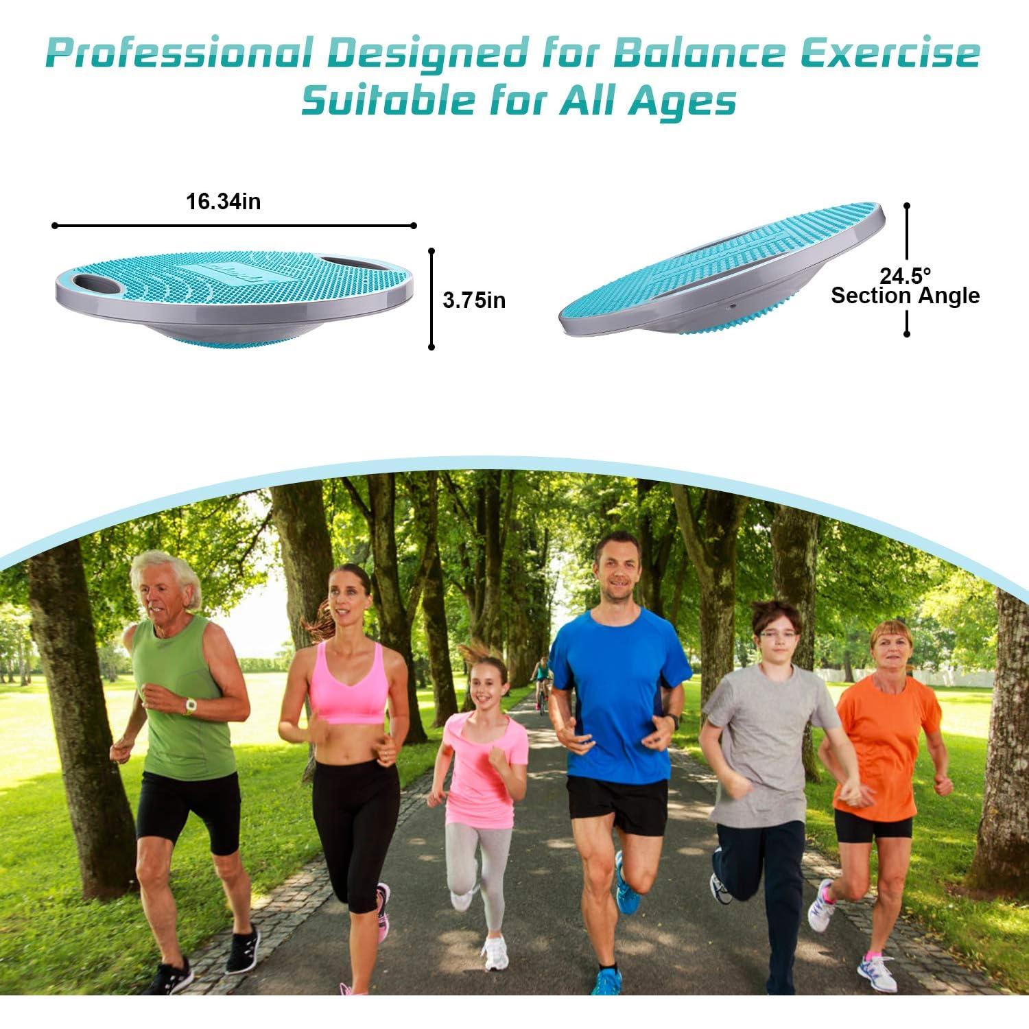 Tabla de Equilibrio NALANDA Wobble 41.5cm Antideslizante