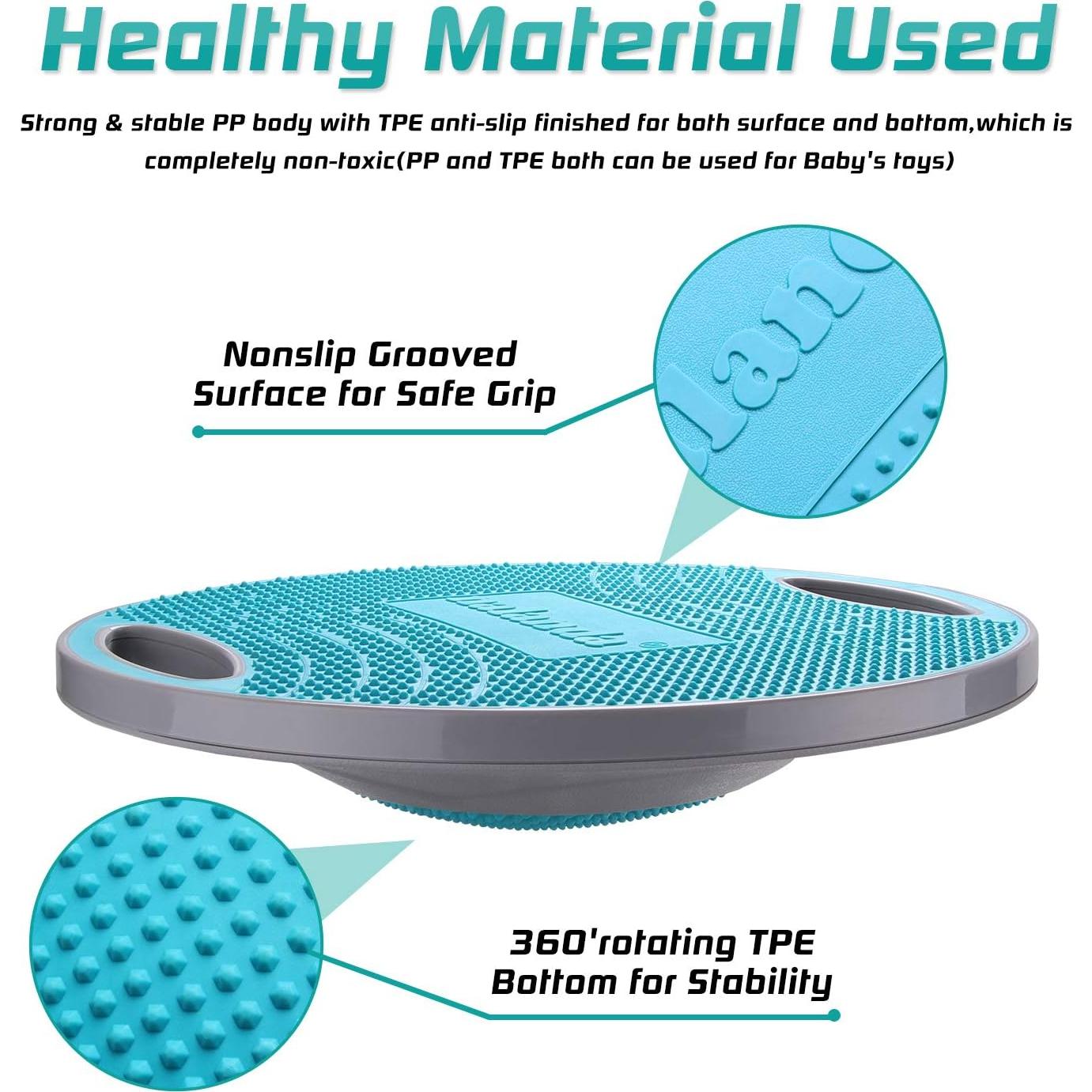 Tabla de Equilibrio NALANDA Wobble 41.5cm Antideslizante