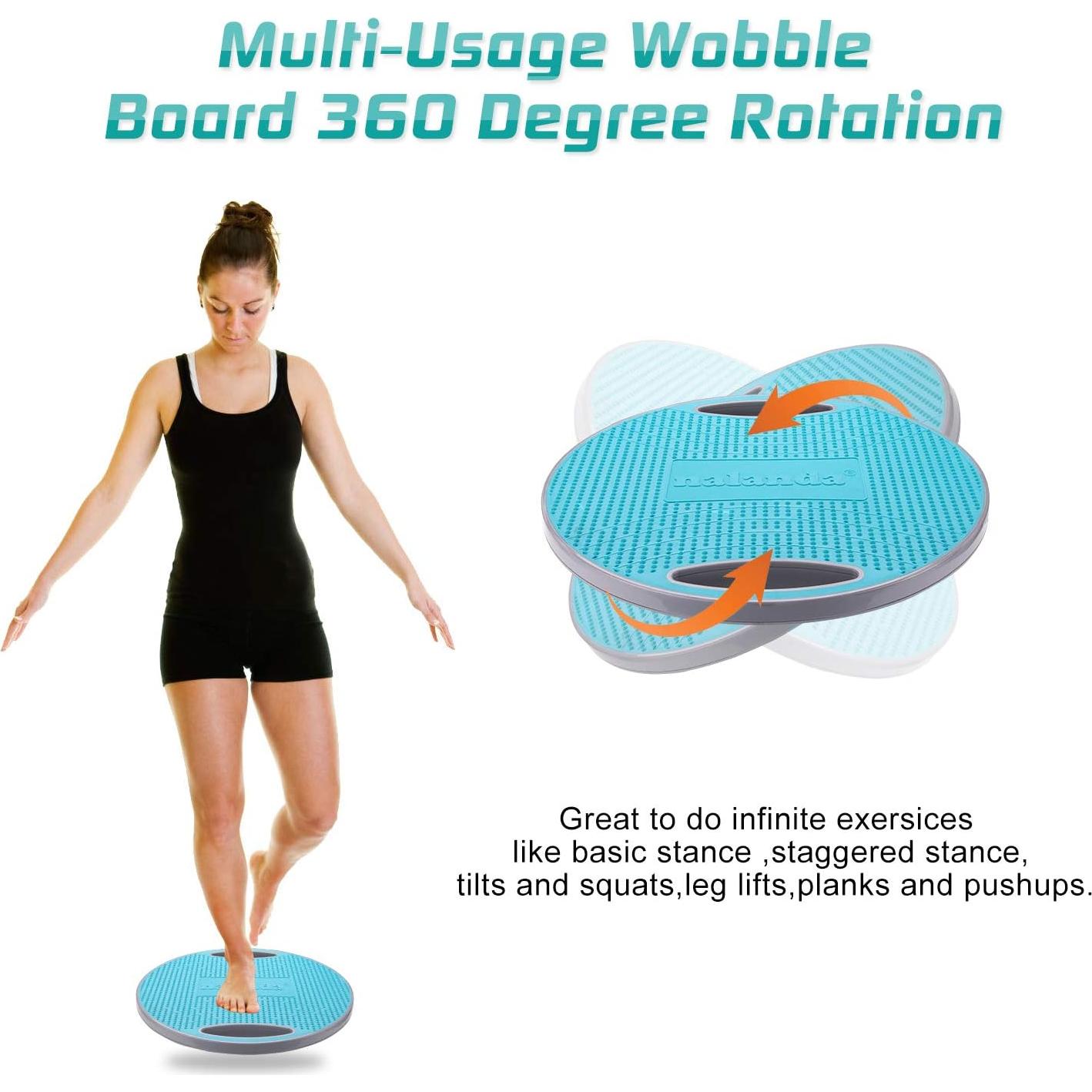 Tabla de Equilibrio NALANDA Wobble 41.5cm Antideslizante