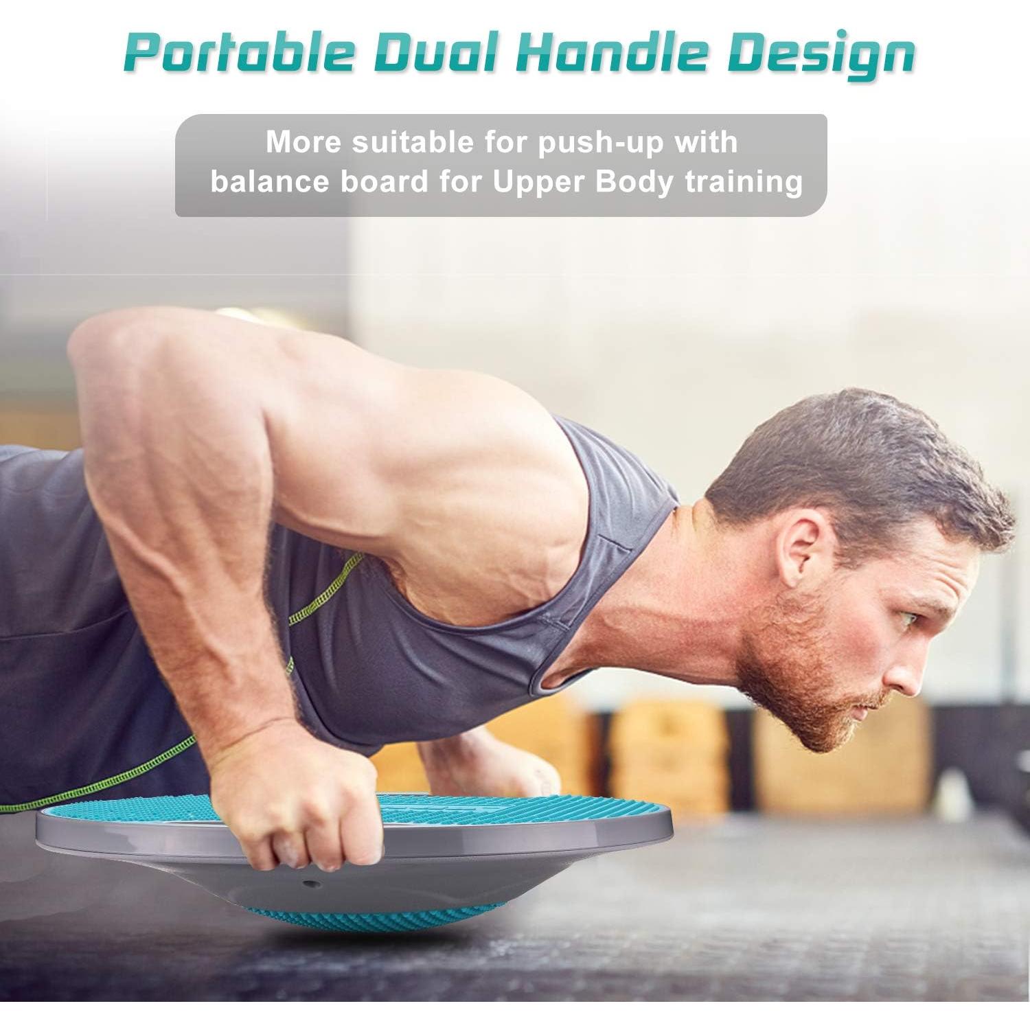 Tabla de Equilibrio NALANDA Wobble 41.5cm Antideslizante