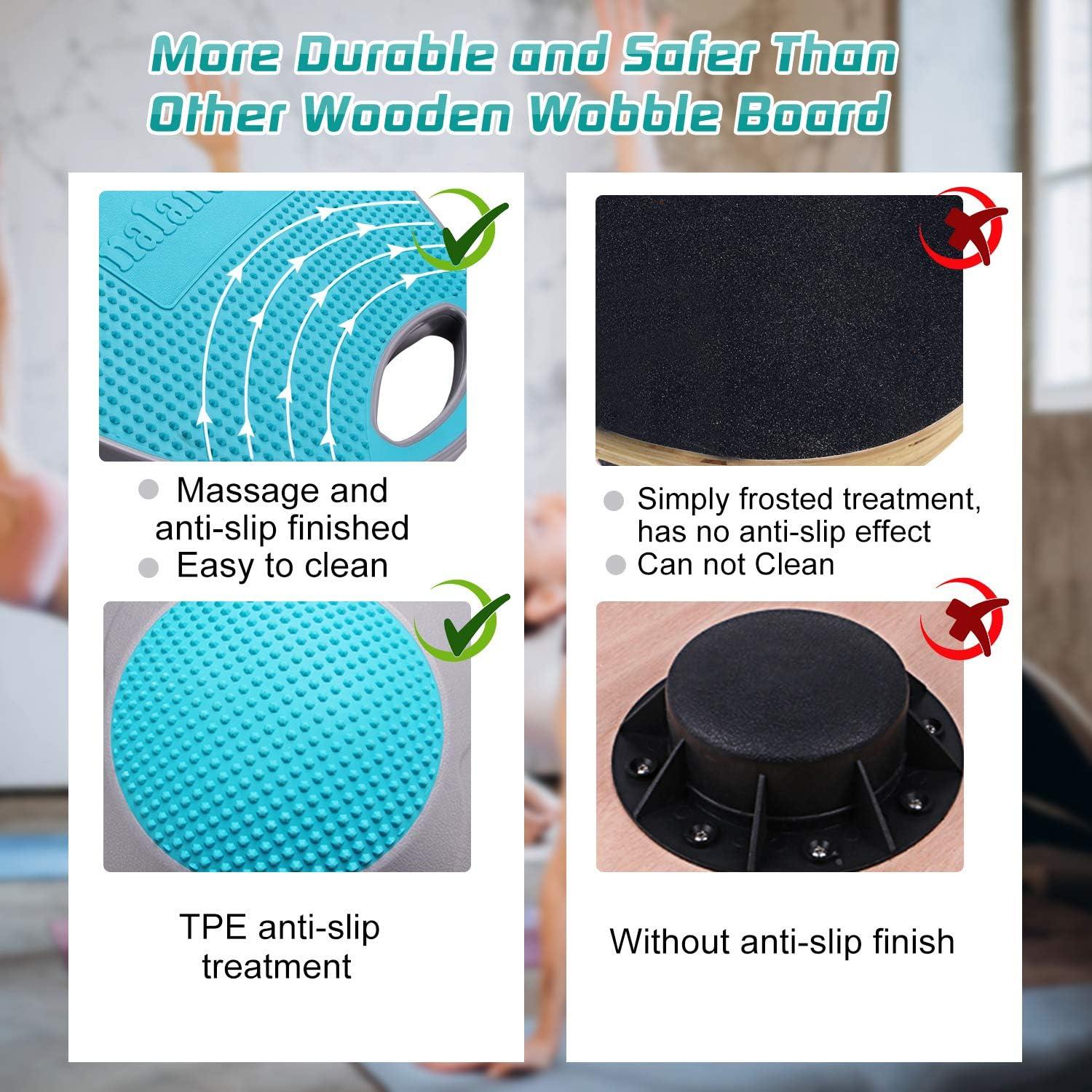 Tabla de Equilibrio NALANDA Wobble 41.5cm Antideslizante