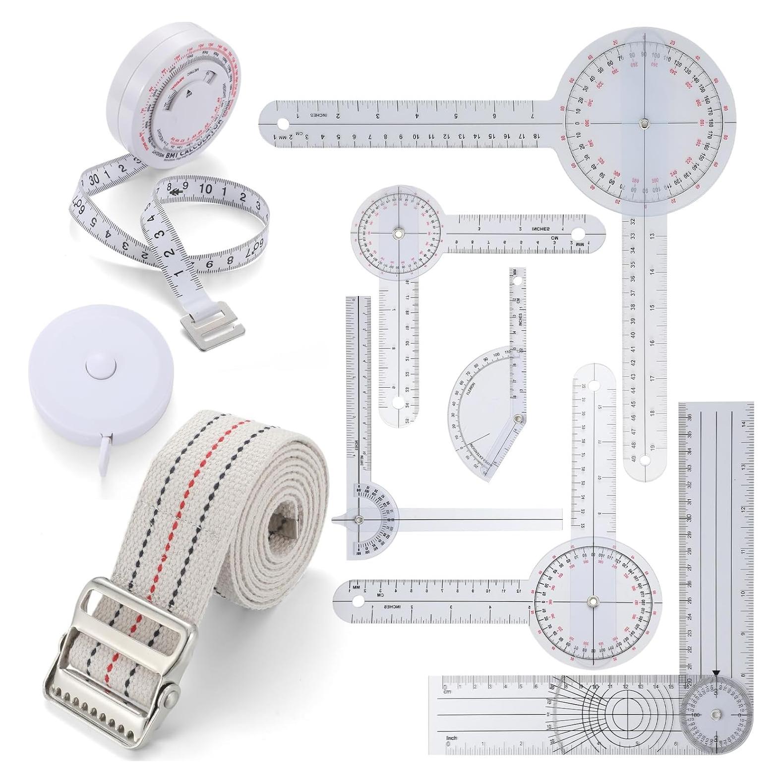 Juego de Herramientas de Goniómetro Relaxweex 9 Piezas