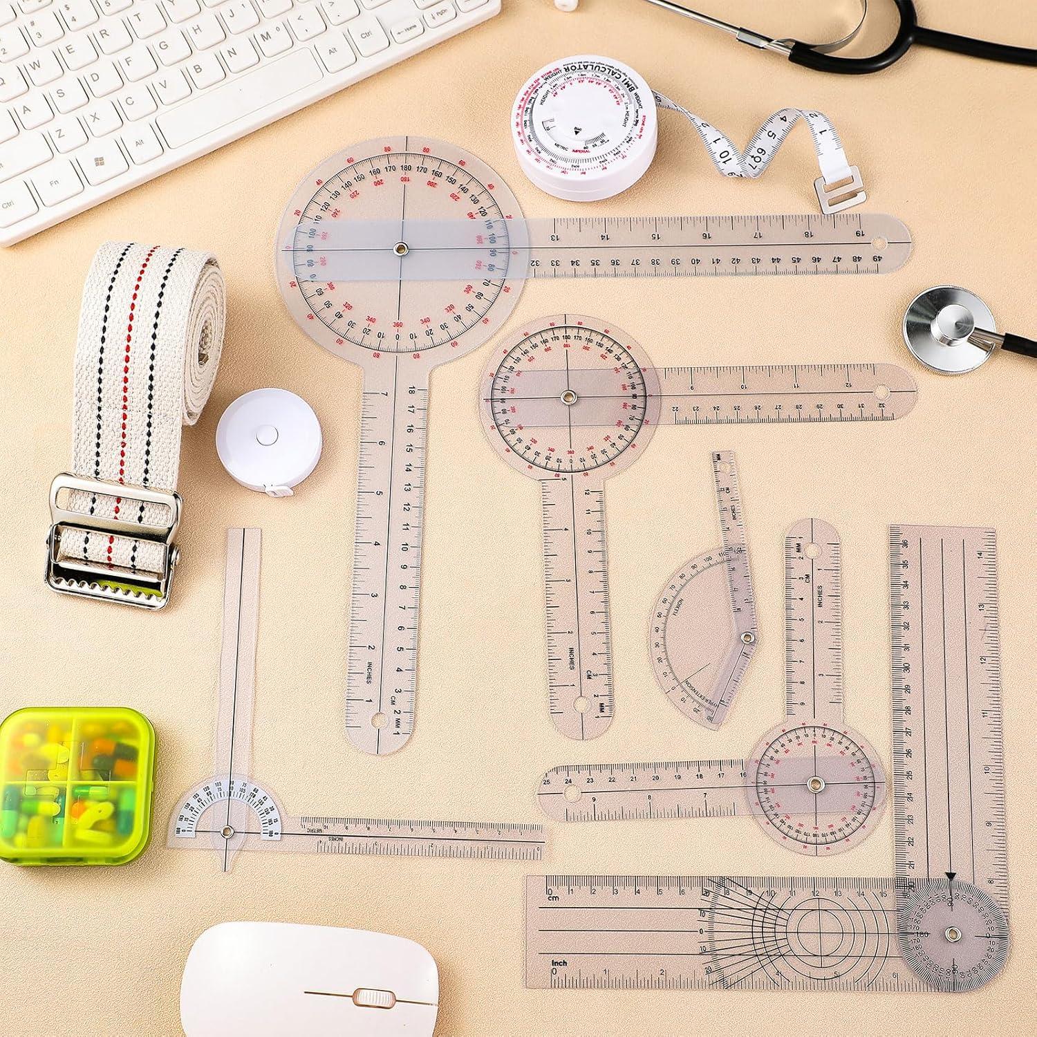 Juego de Herramientas de Goniómetro Relaxweex 9 Piezas