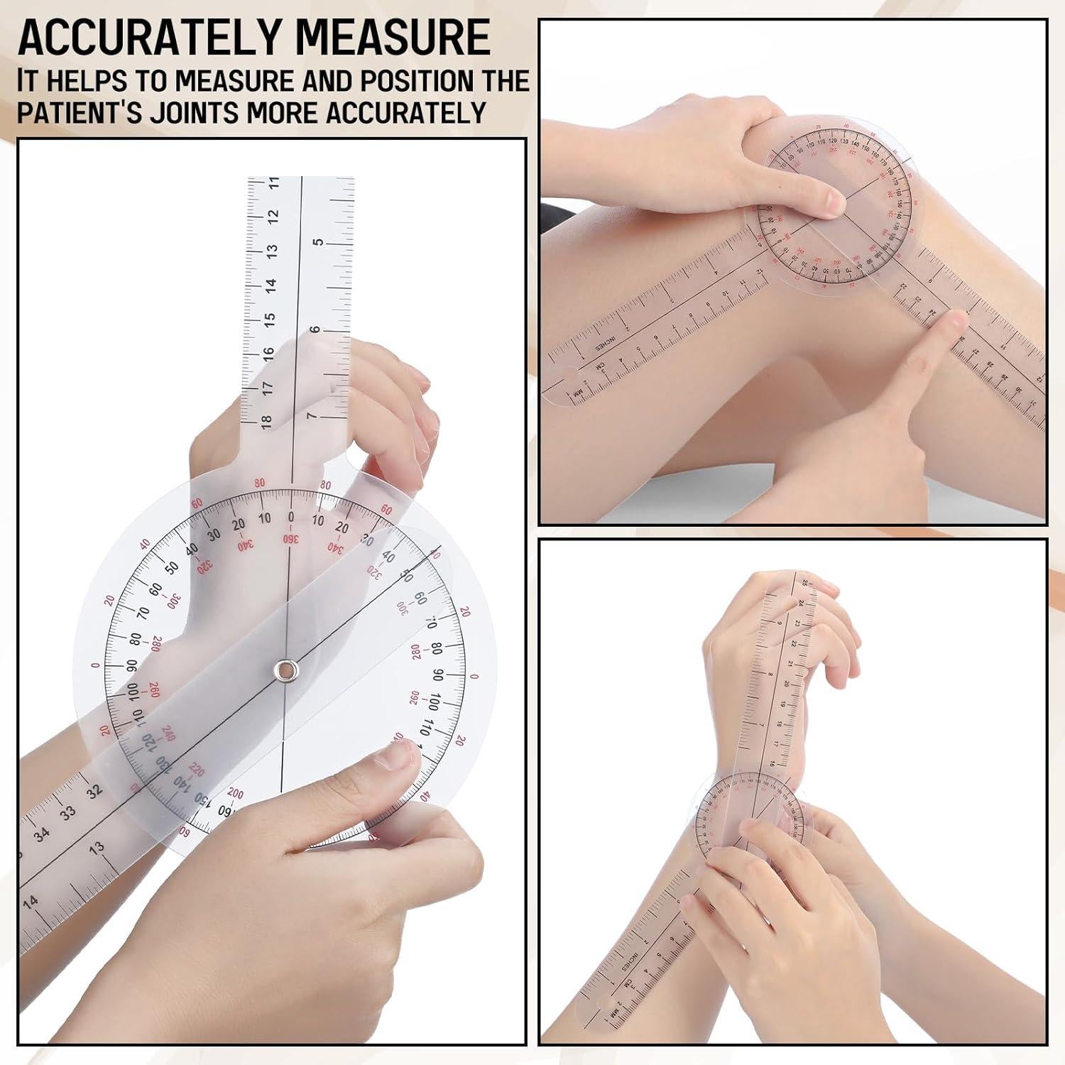 Juego de Herramientas de Goniómetro Relaxweex 9 Piezas