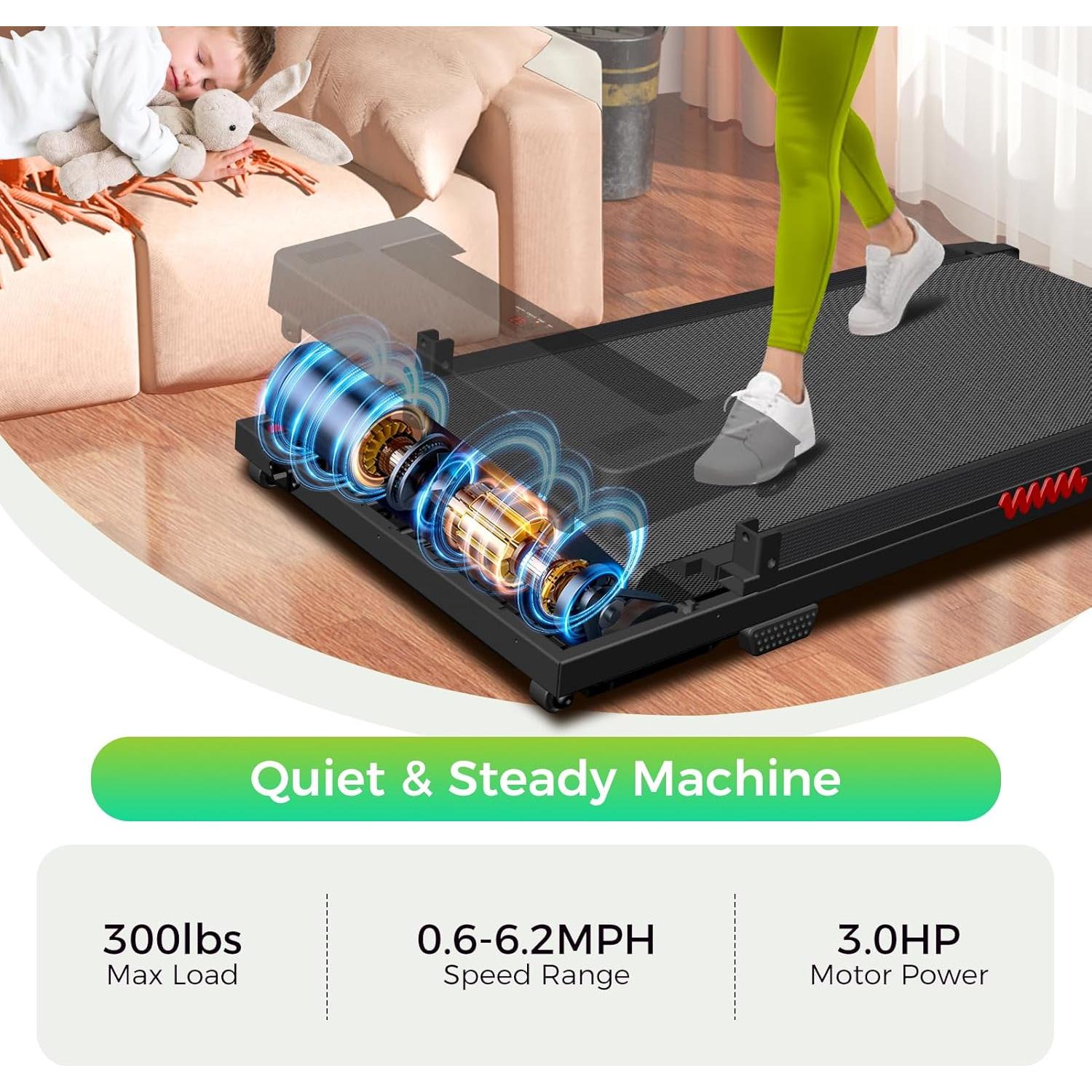 Caminadora Plegable ApexNexus 3.0 HP con Control Remoto