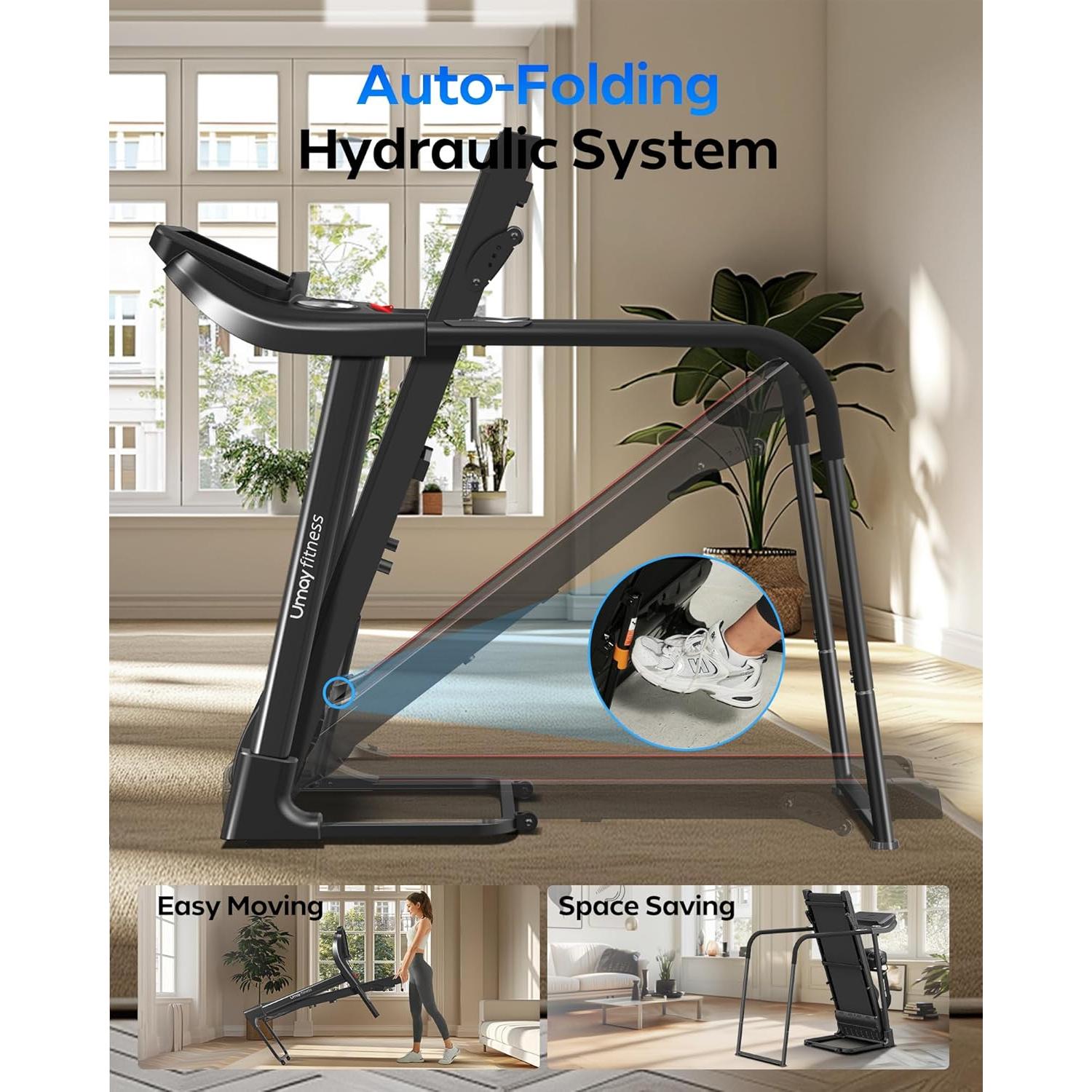 Cinta de Correr UMAY U60 Plegable con Inclinación 3 Niveles