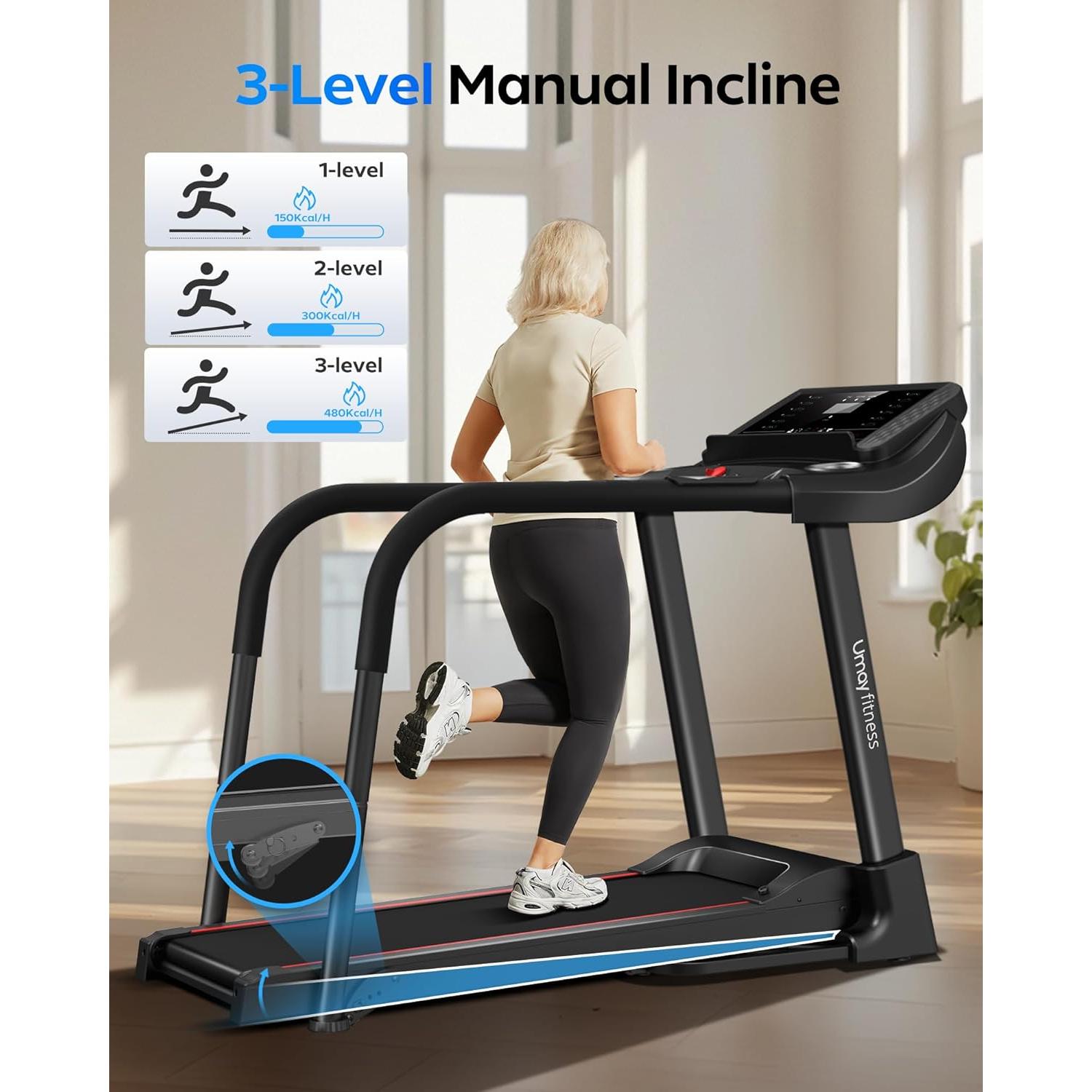 Cinta de Correr UMAY U60 Plegable con Inclinación 3 Niveles