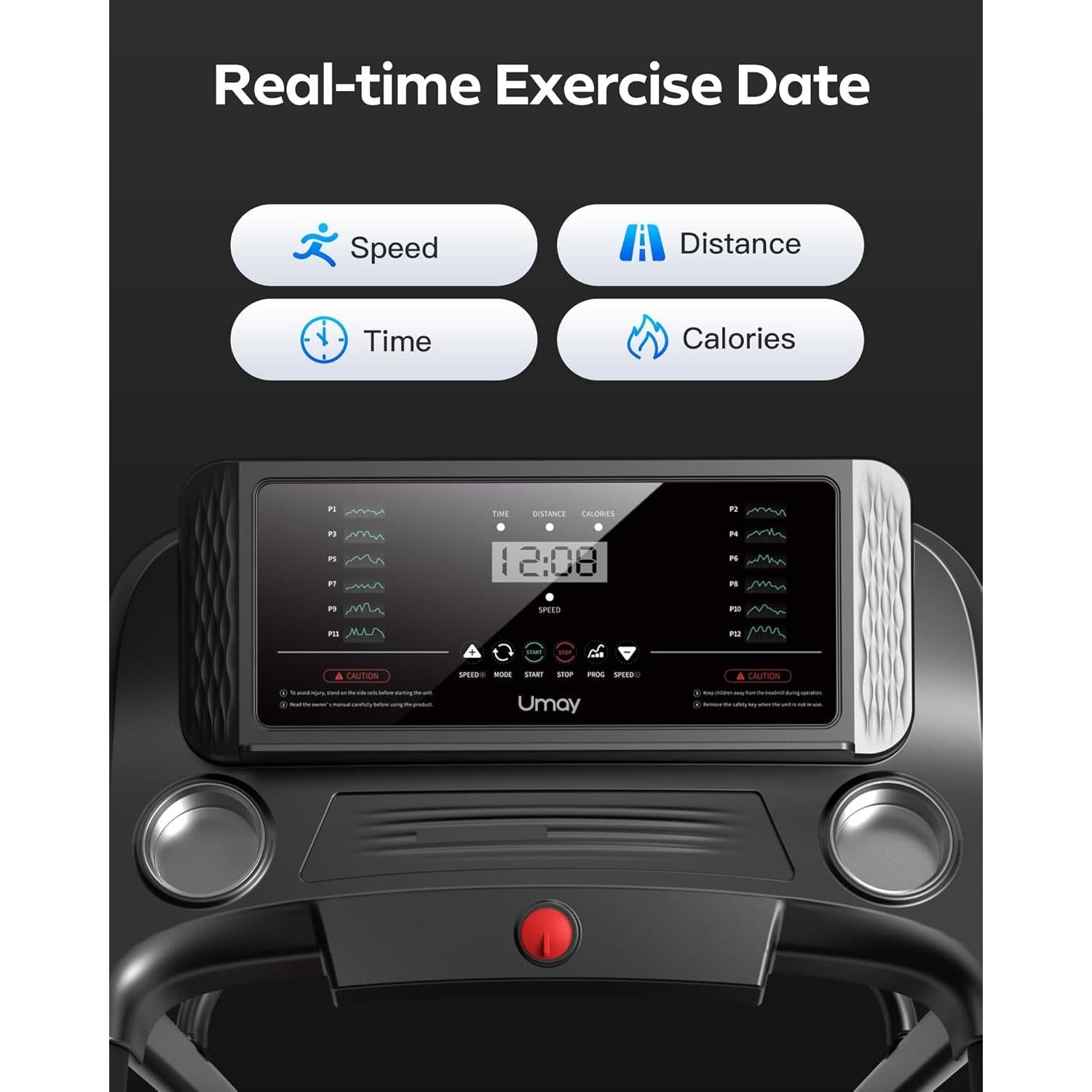 Cinta de Correr UMAY U60 Plegable con Inclinación 3 Niveles