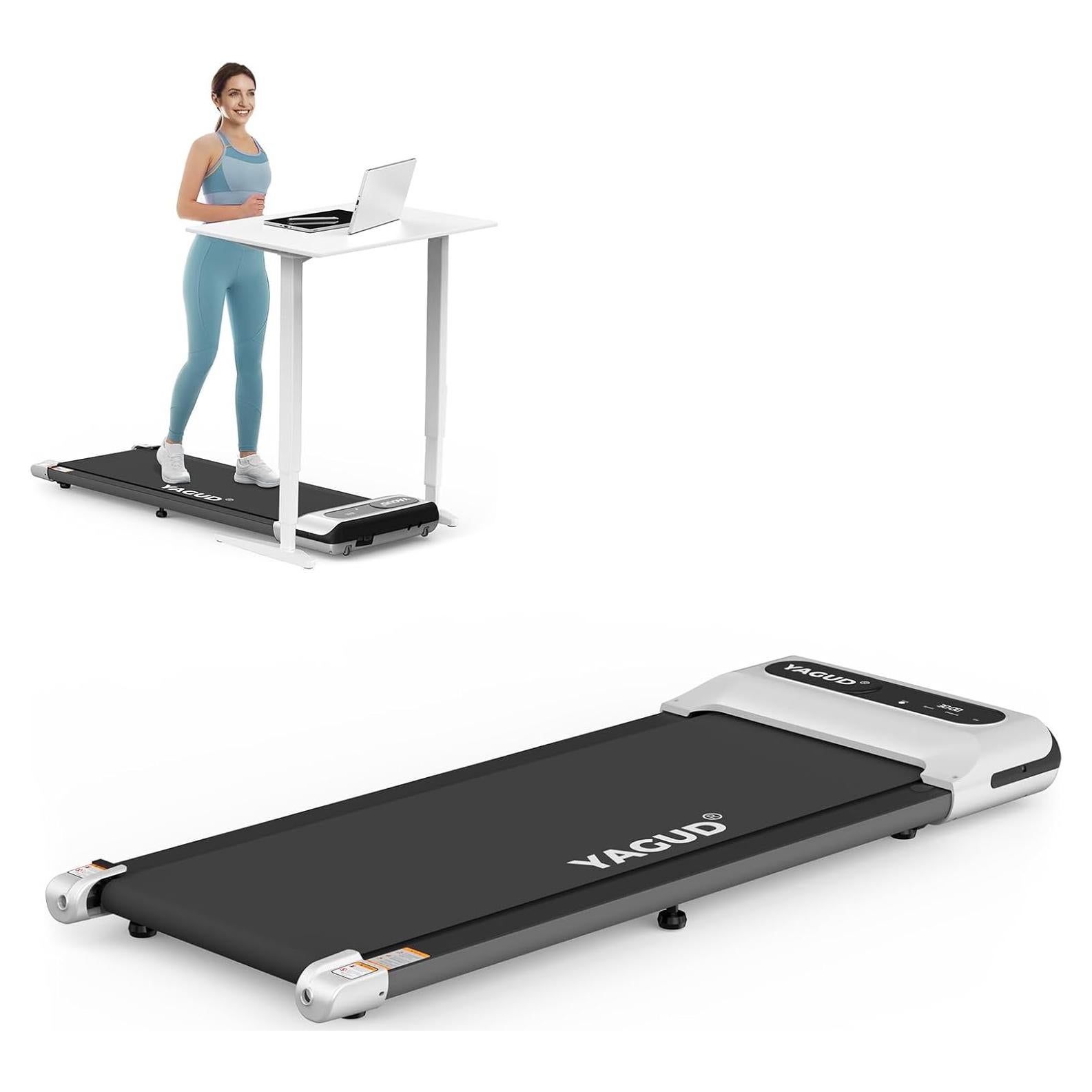 Caminadora Bajo Escritorio Yagud 2.5HP Portátil 120kg LED