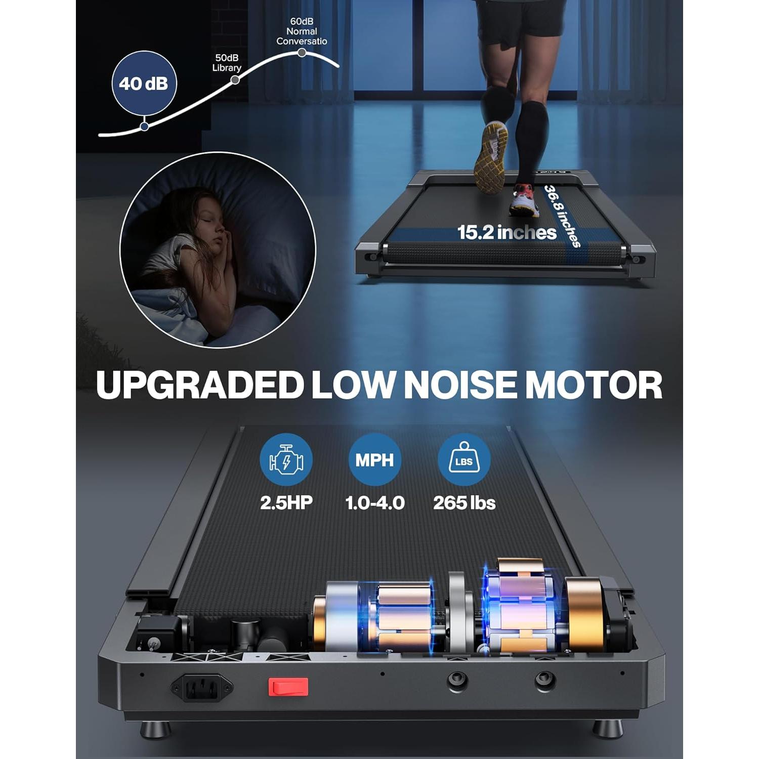 Cinta de Correr Plegable WELLFIT W01-3-SV 10% Inclinación 120kg