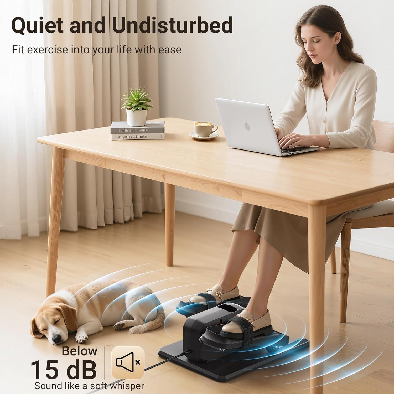 Máquina Elíptica Roylvan TD05-EB-010 Silenciosa 12 Velocidades