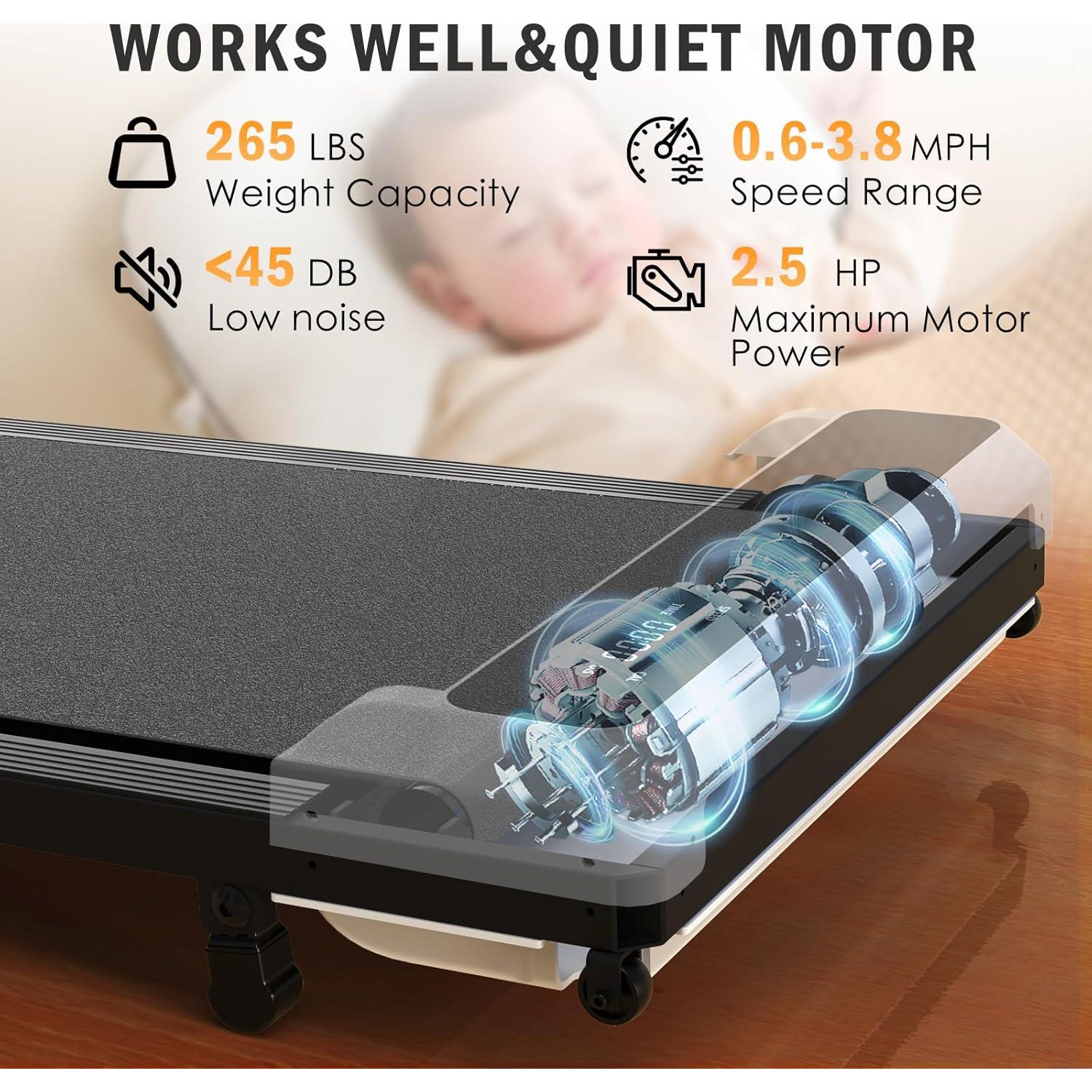 Caminadora 2 en 1 JURITS C7W Compacta Bajo Escritorio