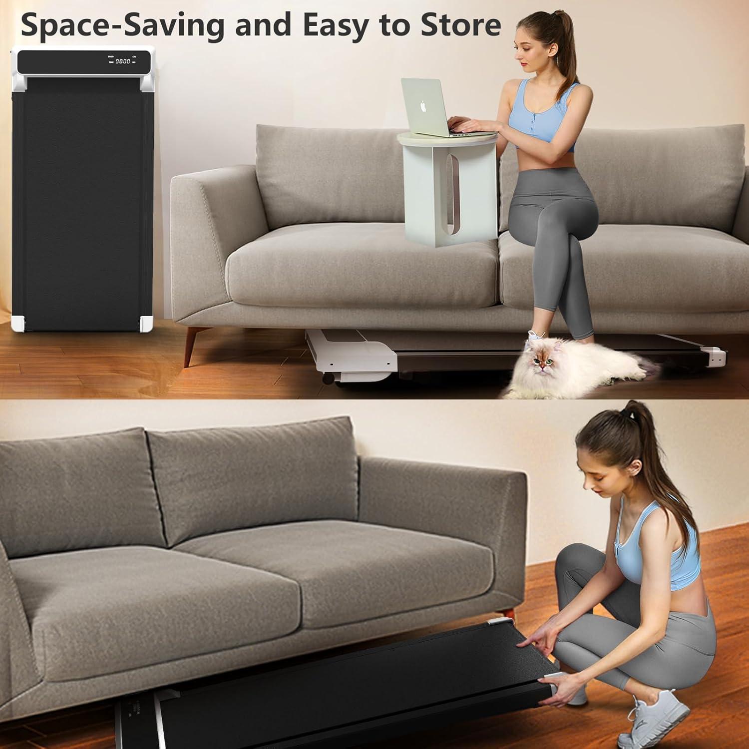 Caminadora 2 en 1 JURITS C7W Compacta Bajo Escritorio