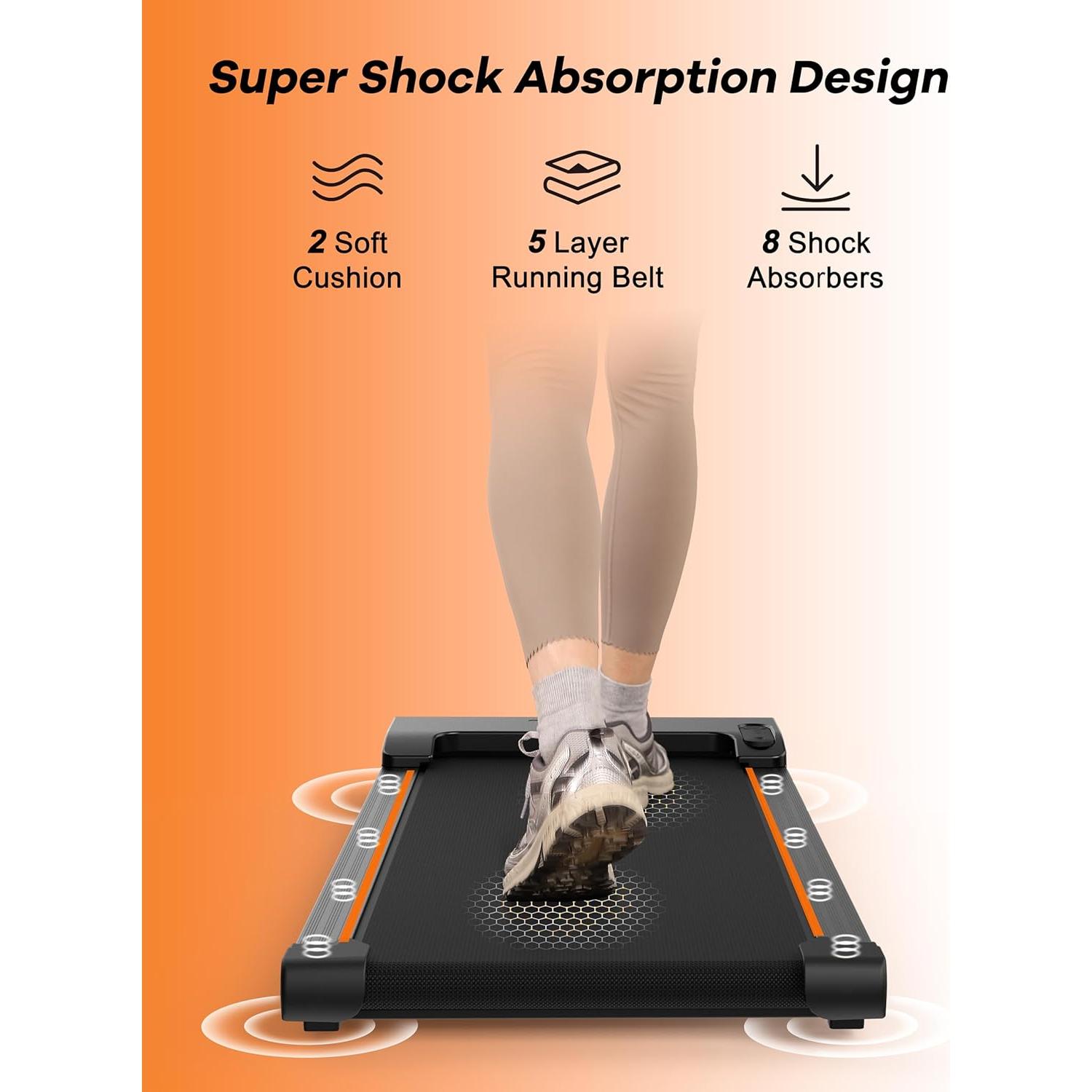 Caminadora Bajo Escritorio YRUN DK-38AB 2.5HP Compacta Silenciosa