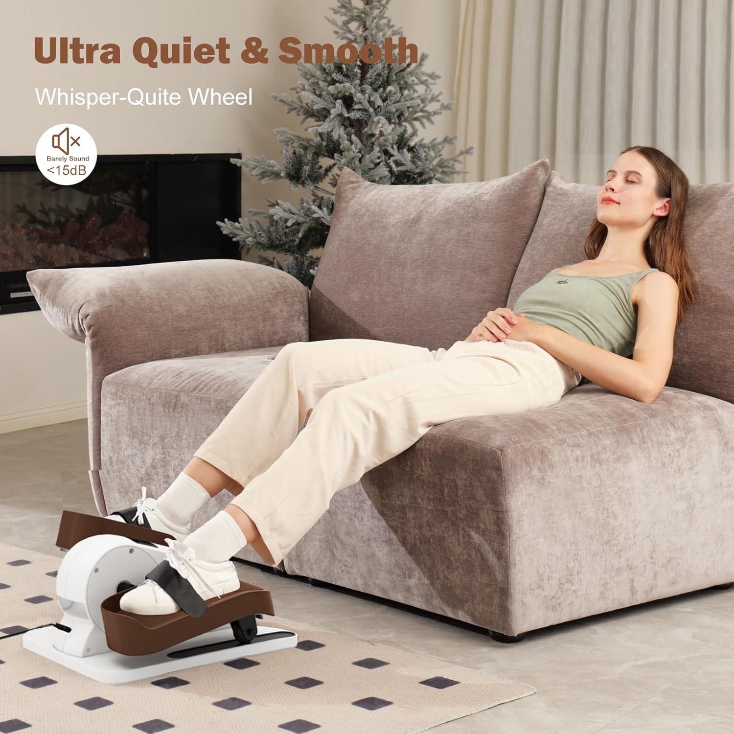 Máquina Elíptica Bajo Escritorio JISUO 12 Velocidades Portátil