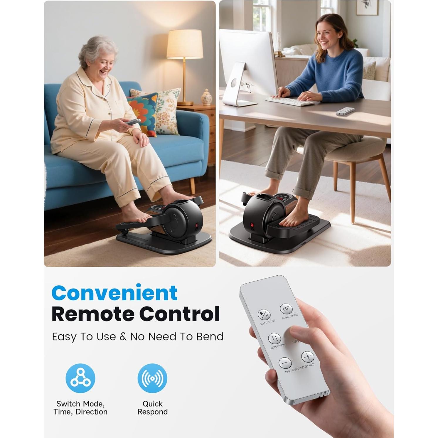 Máquina Elíptica Bajo Escritorio REPOWER EM-001-DJ 10 Niveles