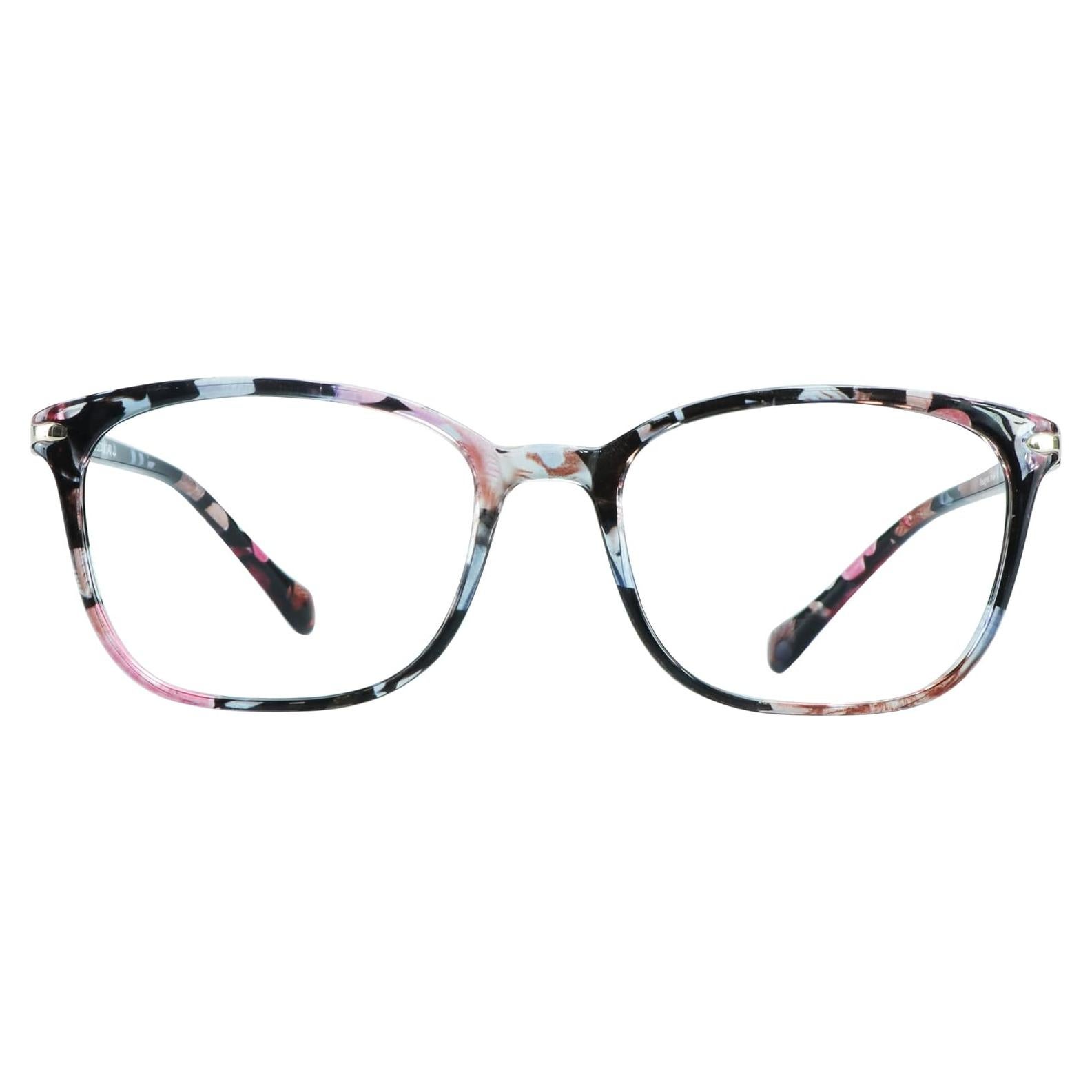 Gafas VisionGlobal anti-fatiga ocular +1.50 rosa cuadradas