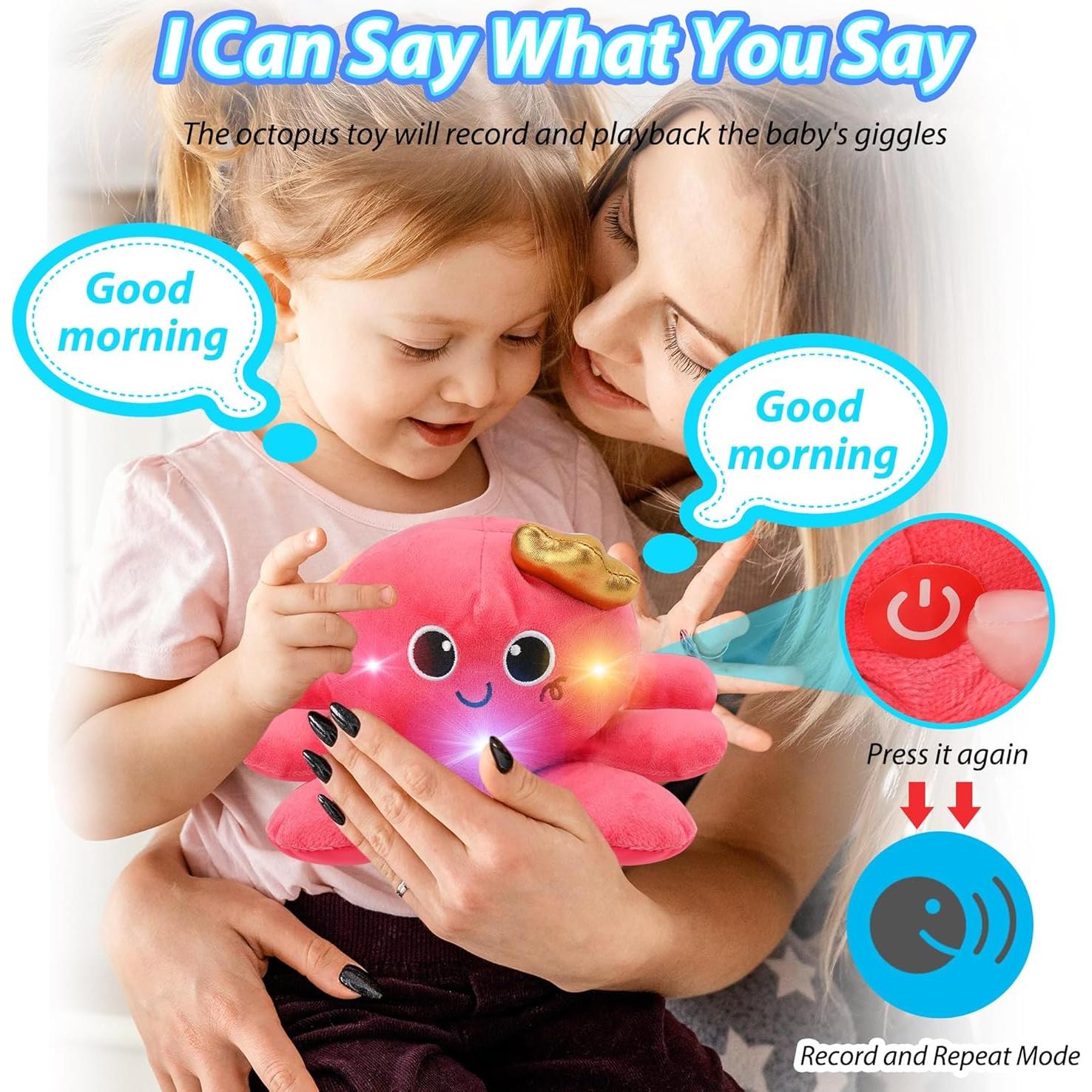 Juguete Musical Pulpo JoyyiKinddy - Sensorial para Bebés