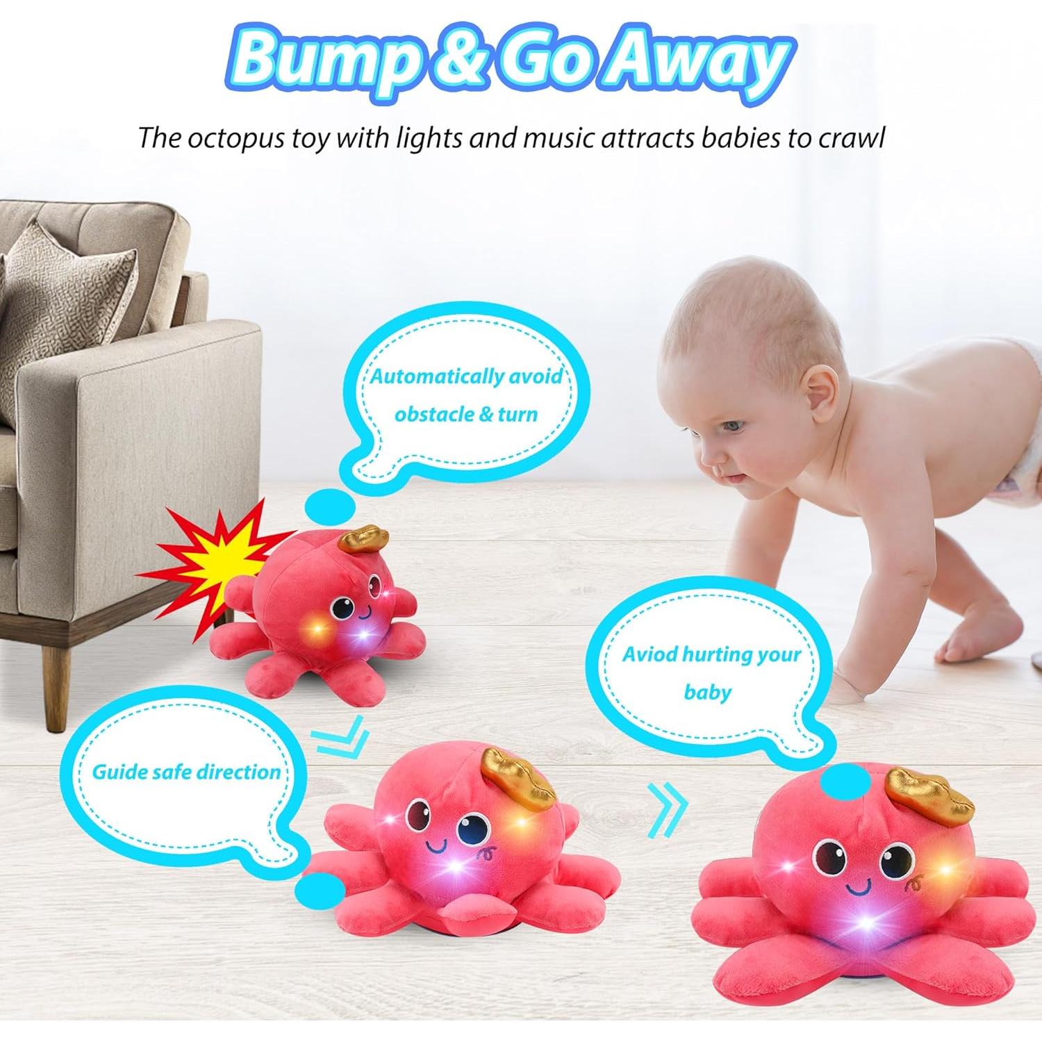 Juguete Musical Pulpo JoyyiKinddy - Sensorial para Bebés