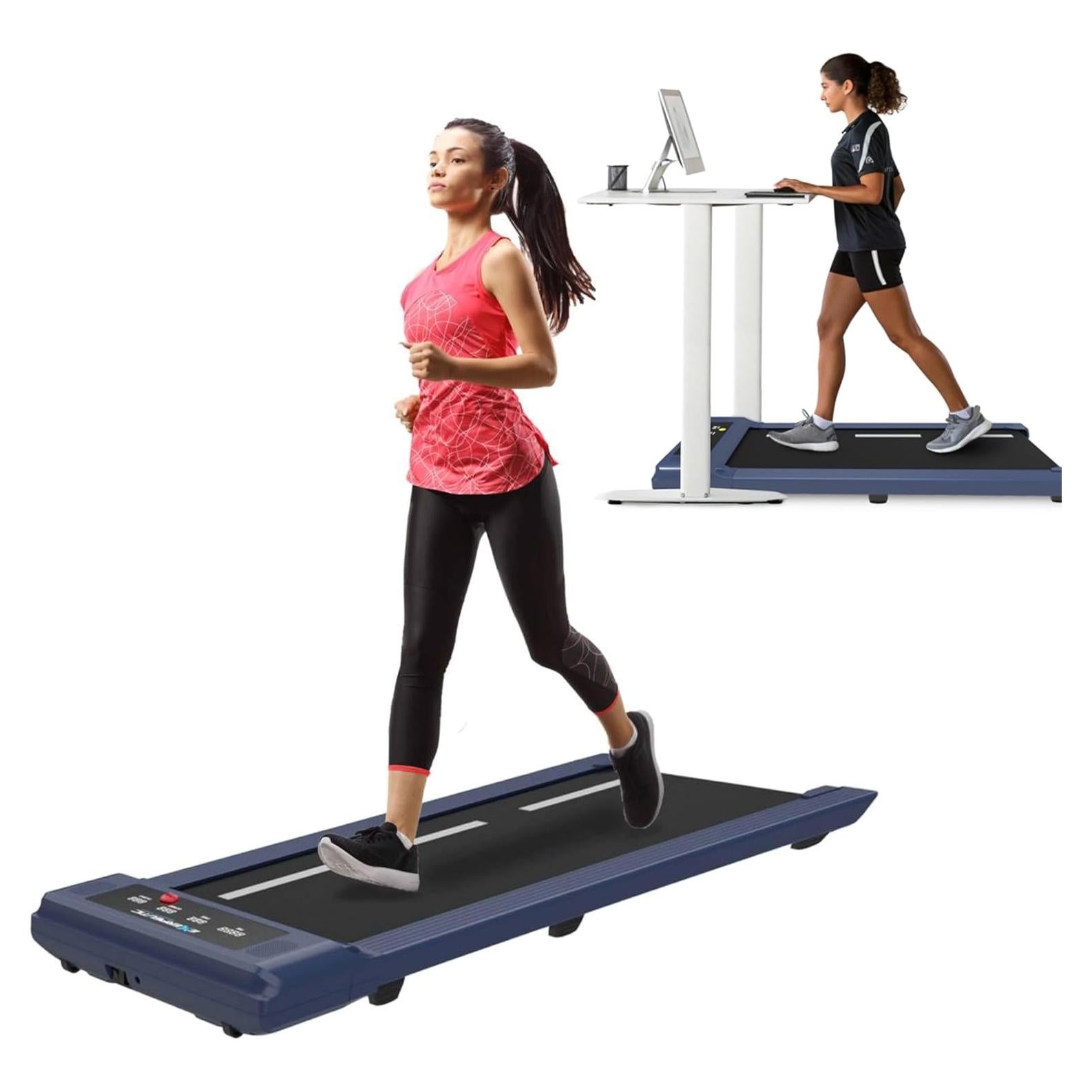 Caminadora Plegable Exerpeutic 400 lb para Escritorio - Compacta